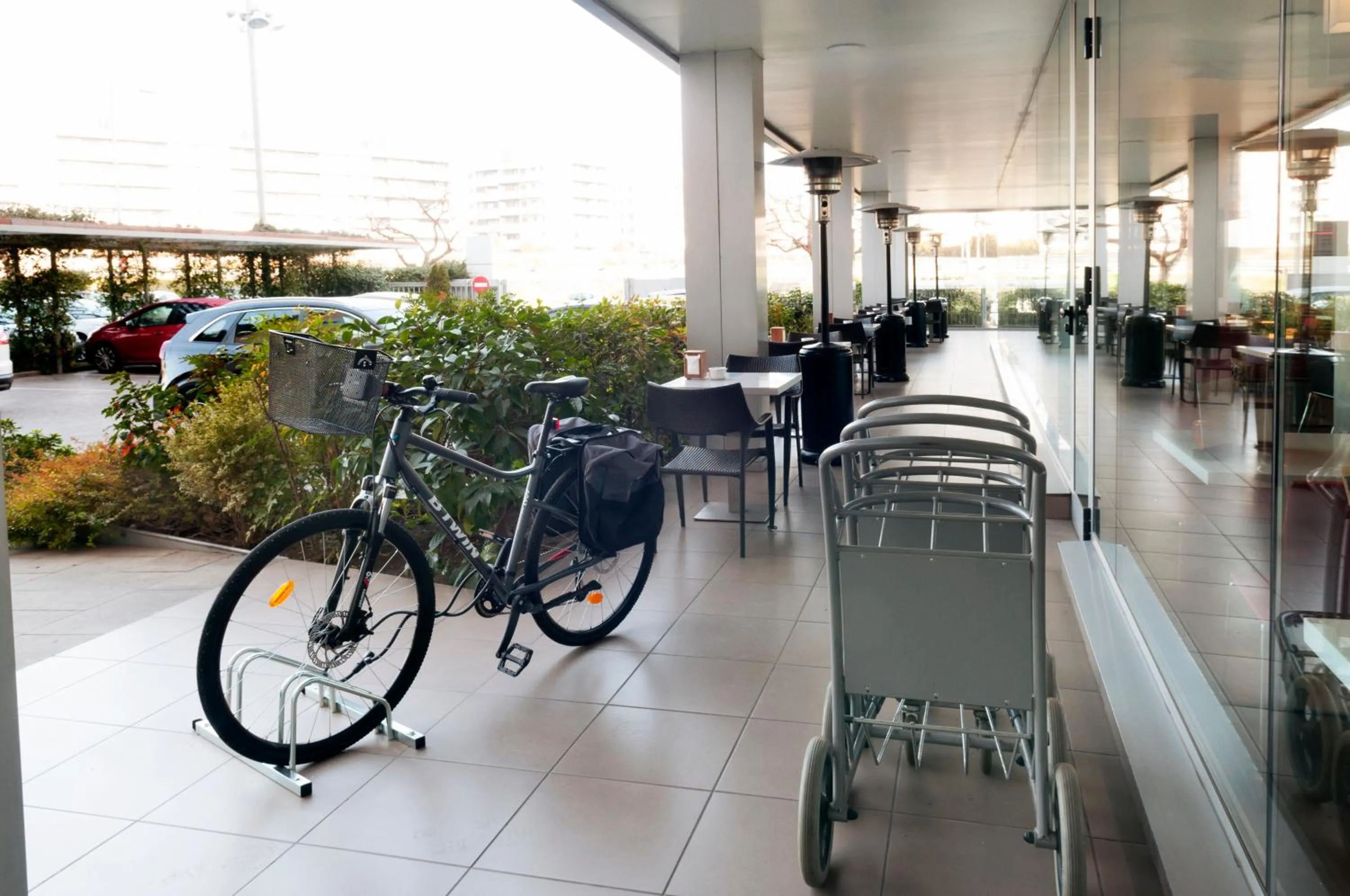 Balcony/Terrace in Ibis Budget Lleida