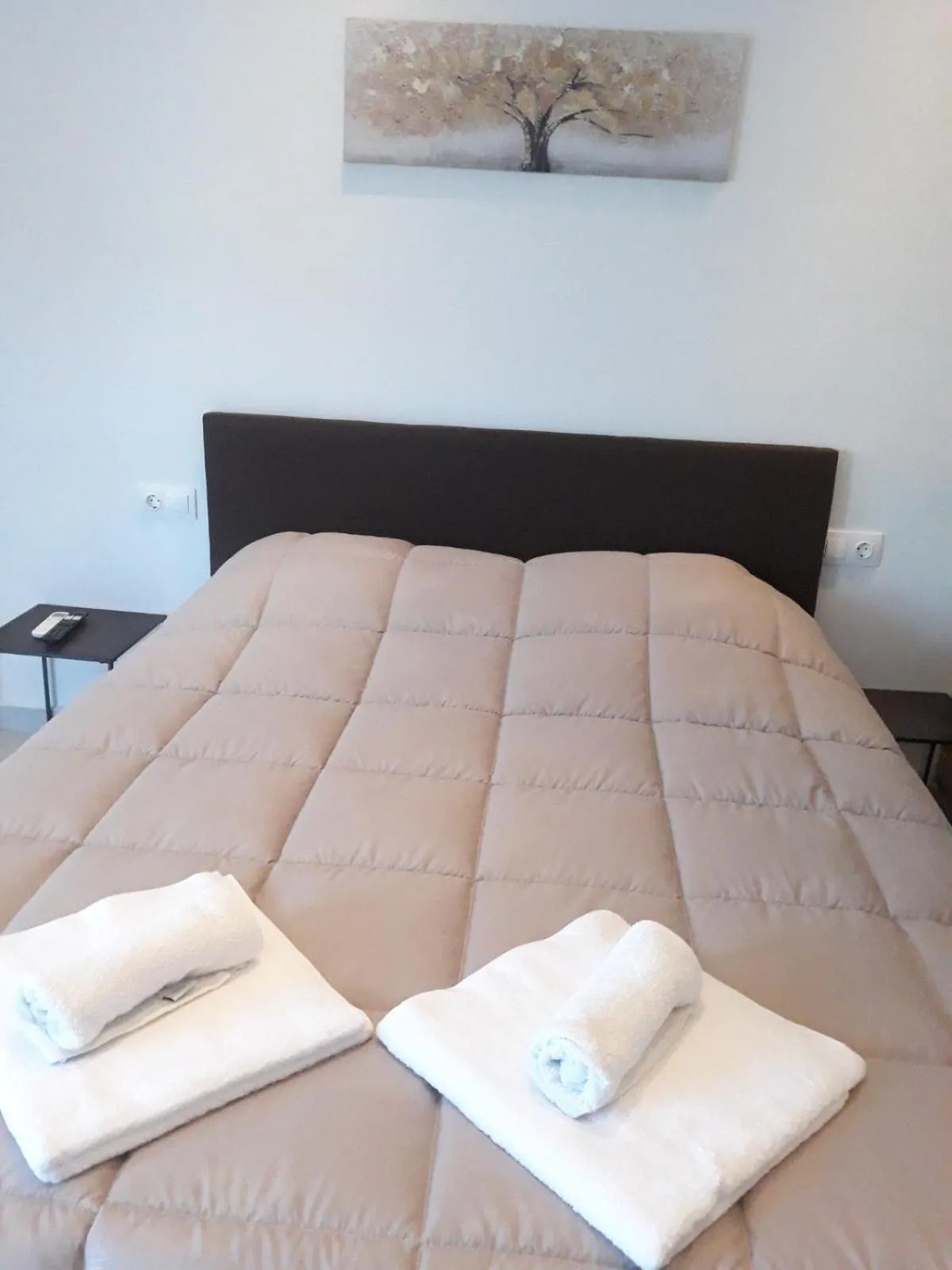 Bed in Spiridoula's Apartments Corfu