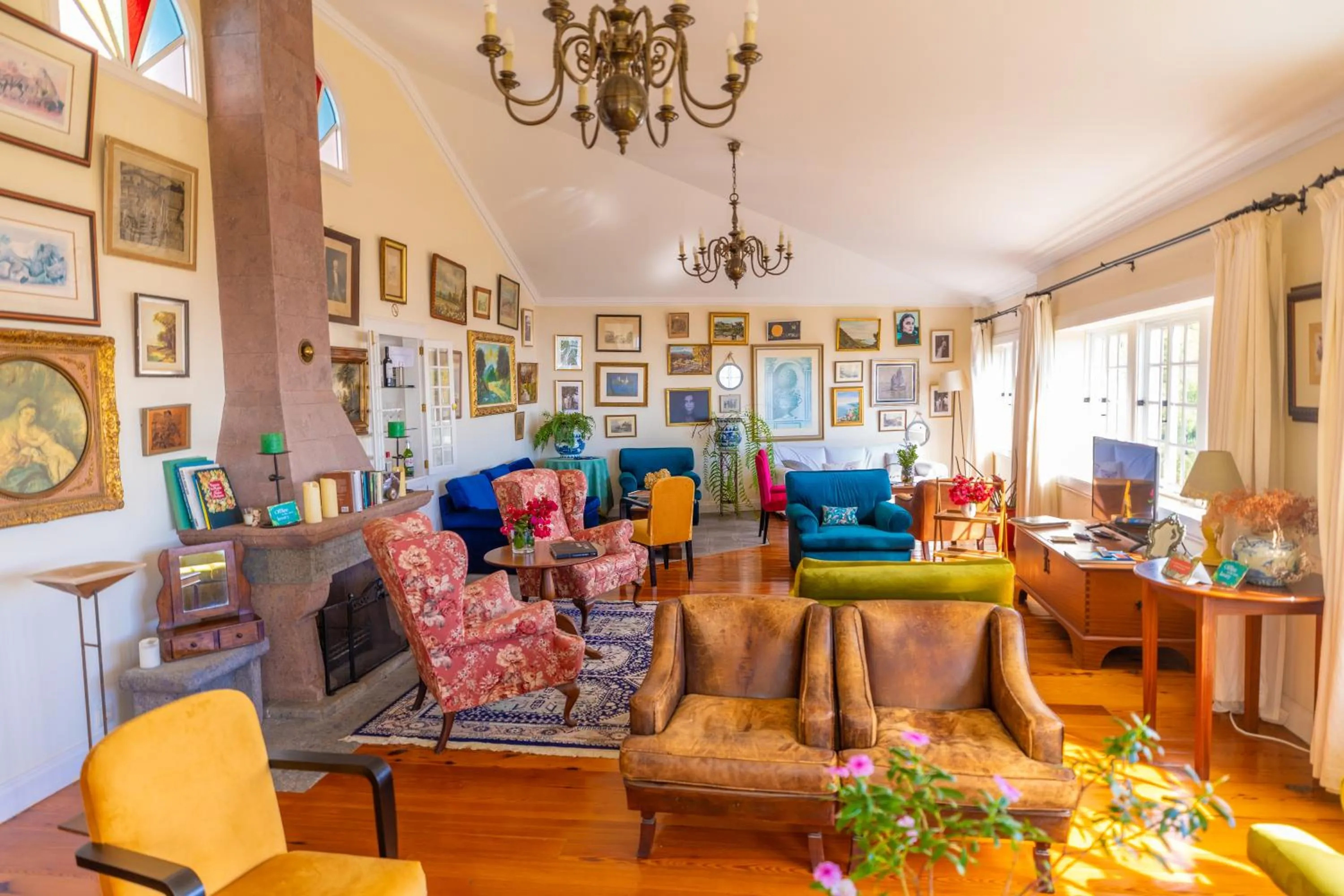 Living room in Villa Alto Boutique Hotel