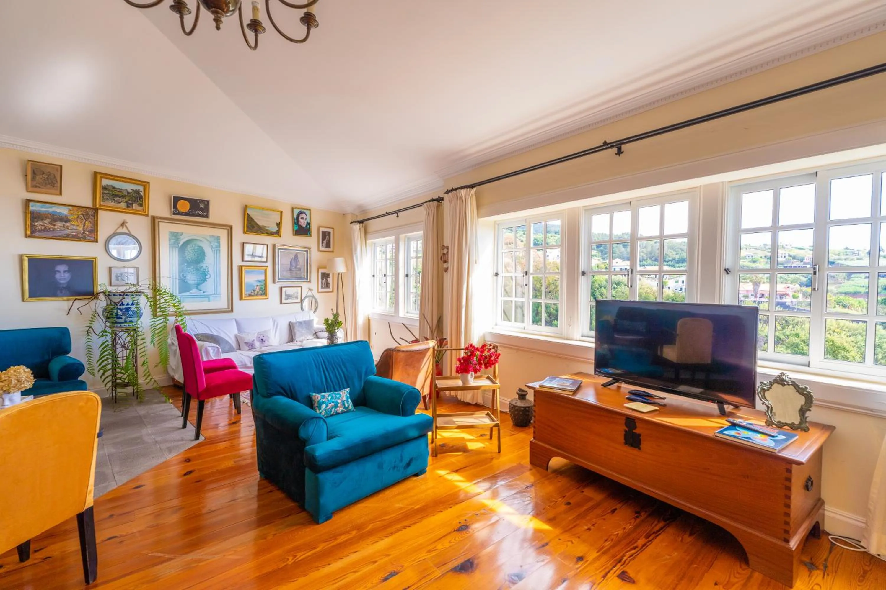 Living room in Villa Alto Boutique Hotel