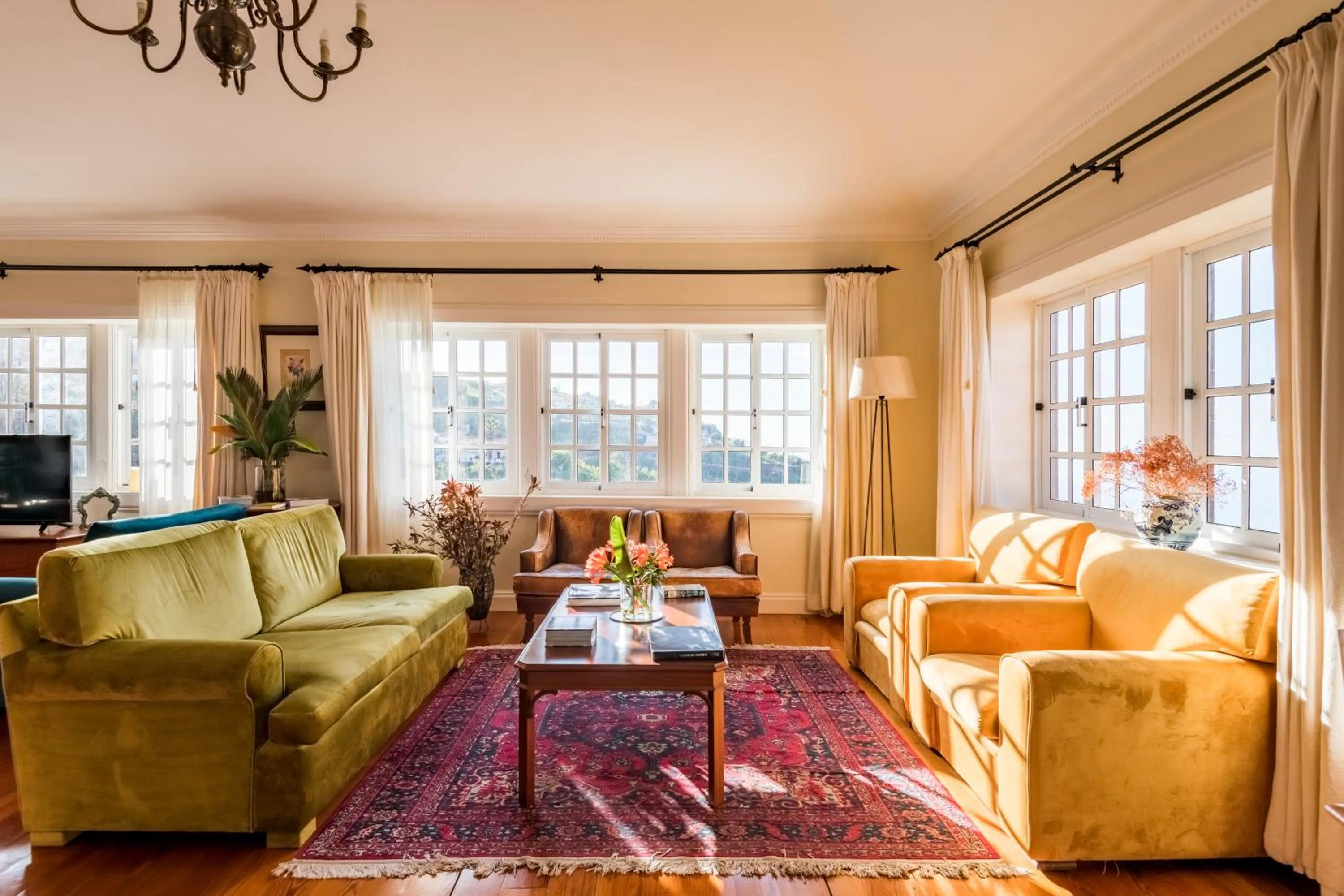 Living room in Villa Alto Boutique Hotel