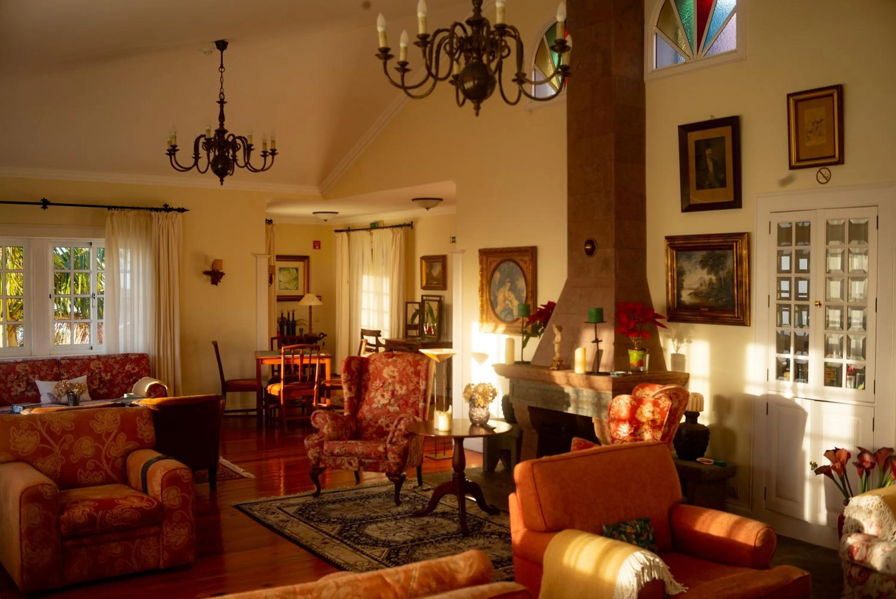 Living room in Villa Alto Boutique Hotel