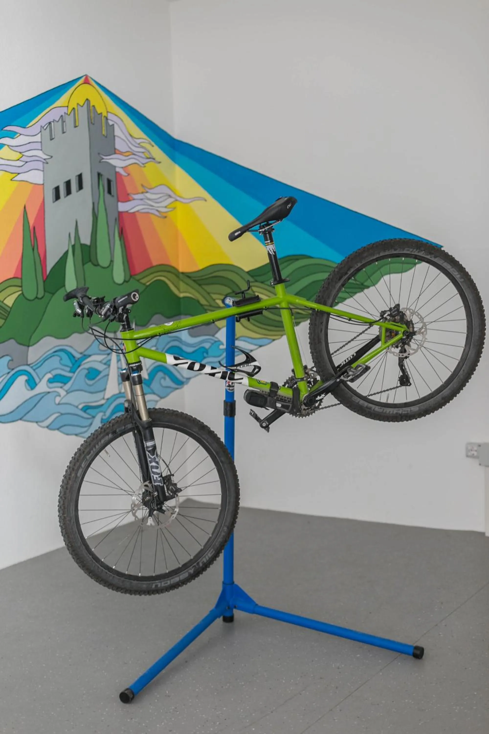 Cycling in AB&C Arco Bed And Camping