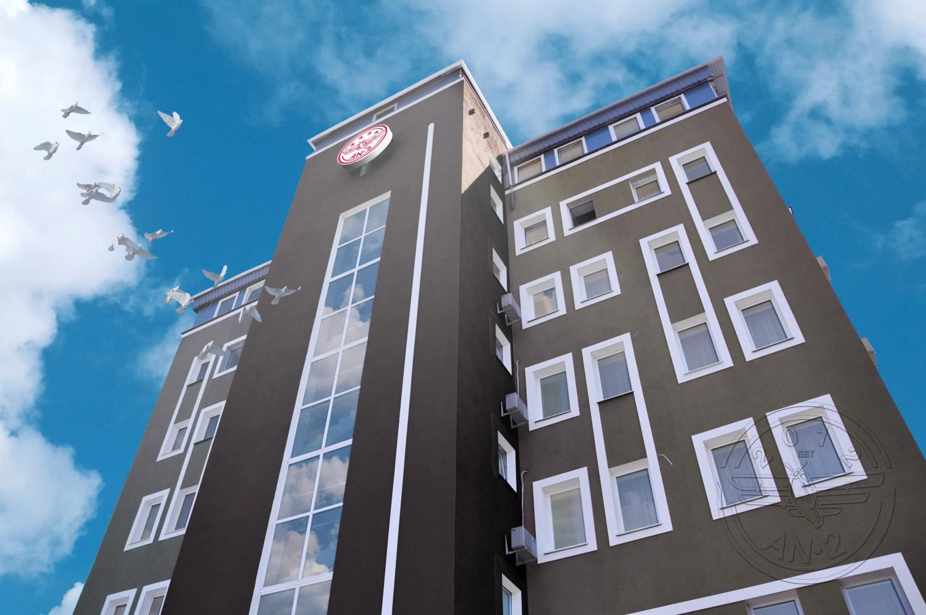 Property building in Antwo-Hotel