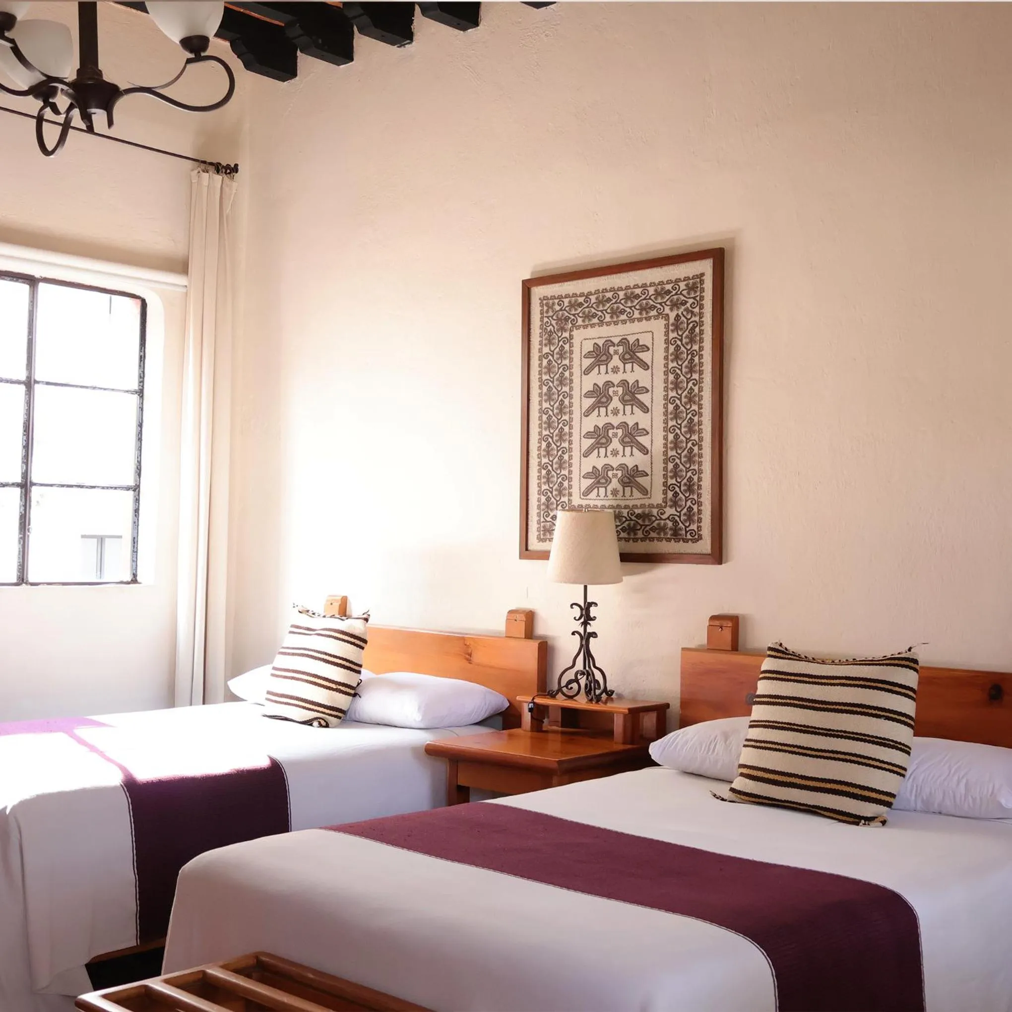 Bed in Hotel los Arcos