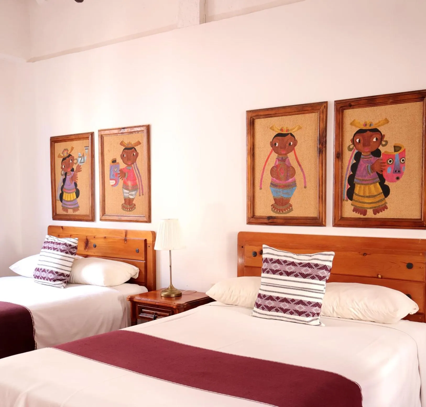 Bed in Hotel los Arcos