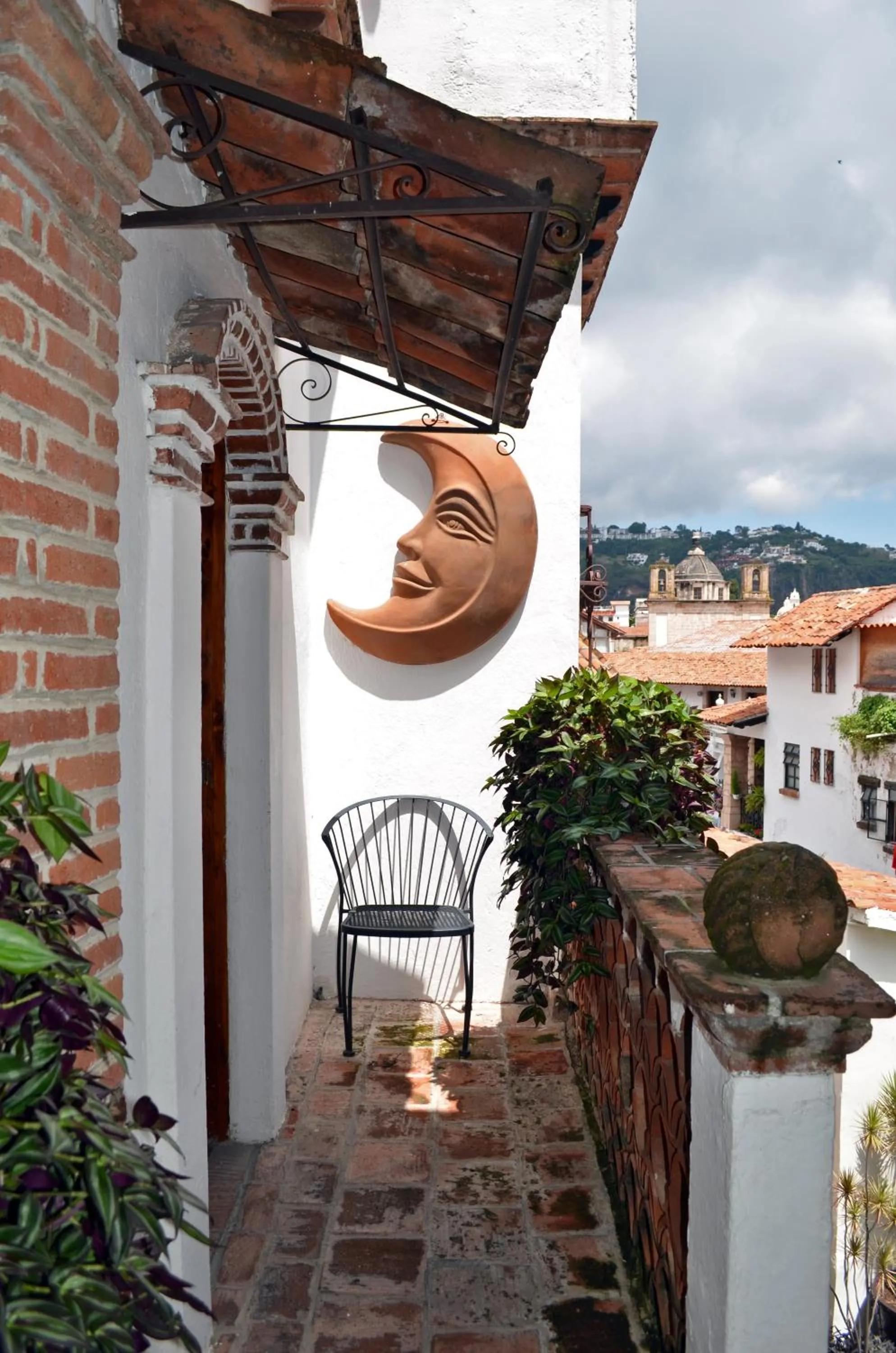 Patio in Hotel los Arcos