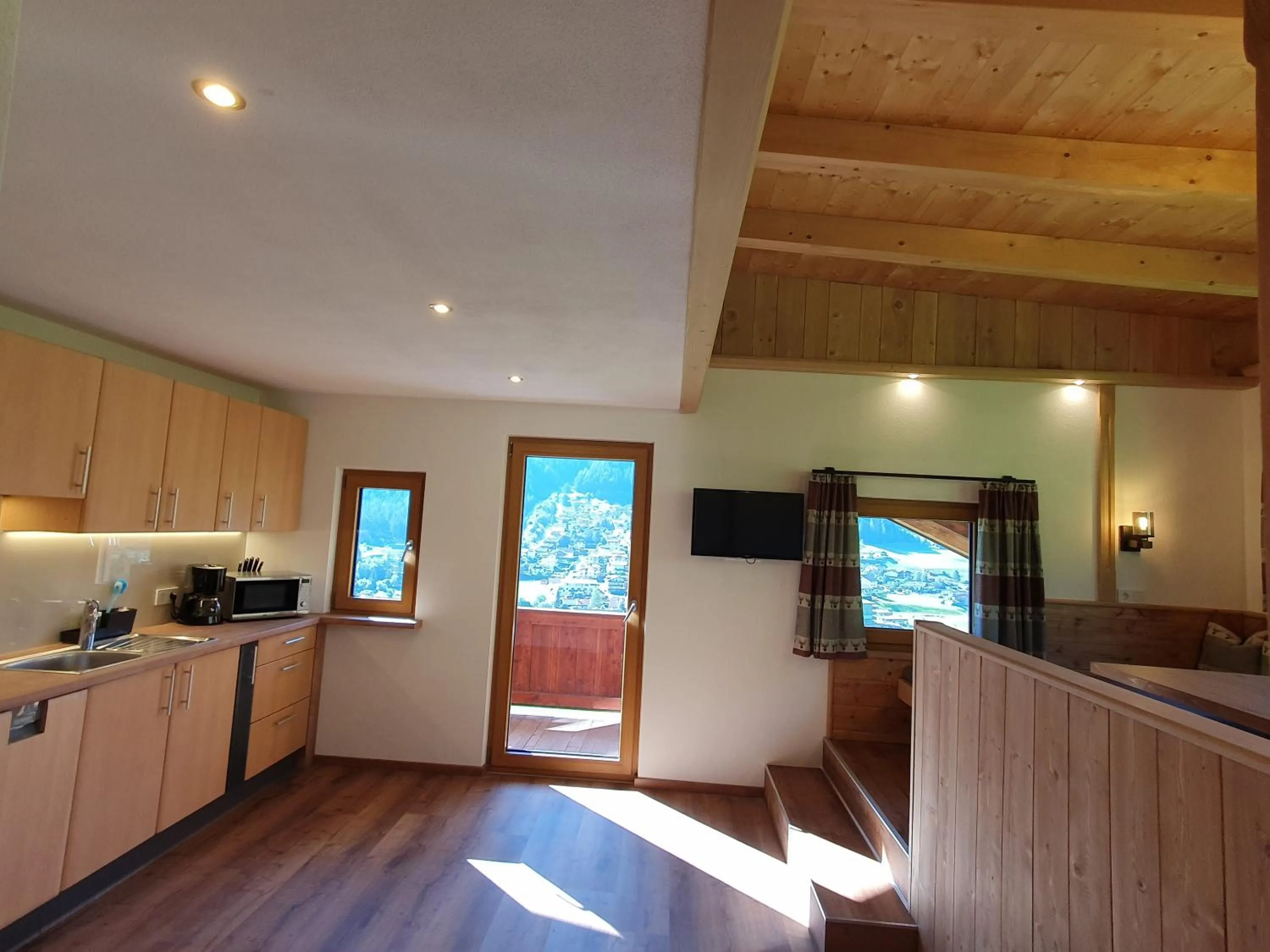 Kitchen or kitchenette in Omesbergerhof