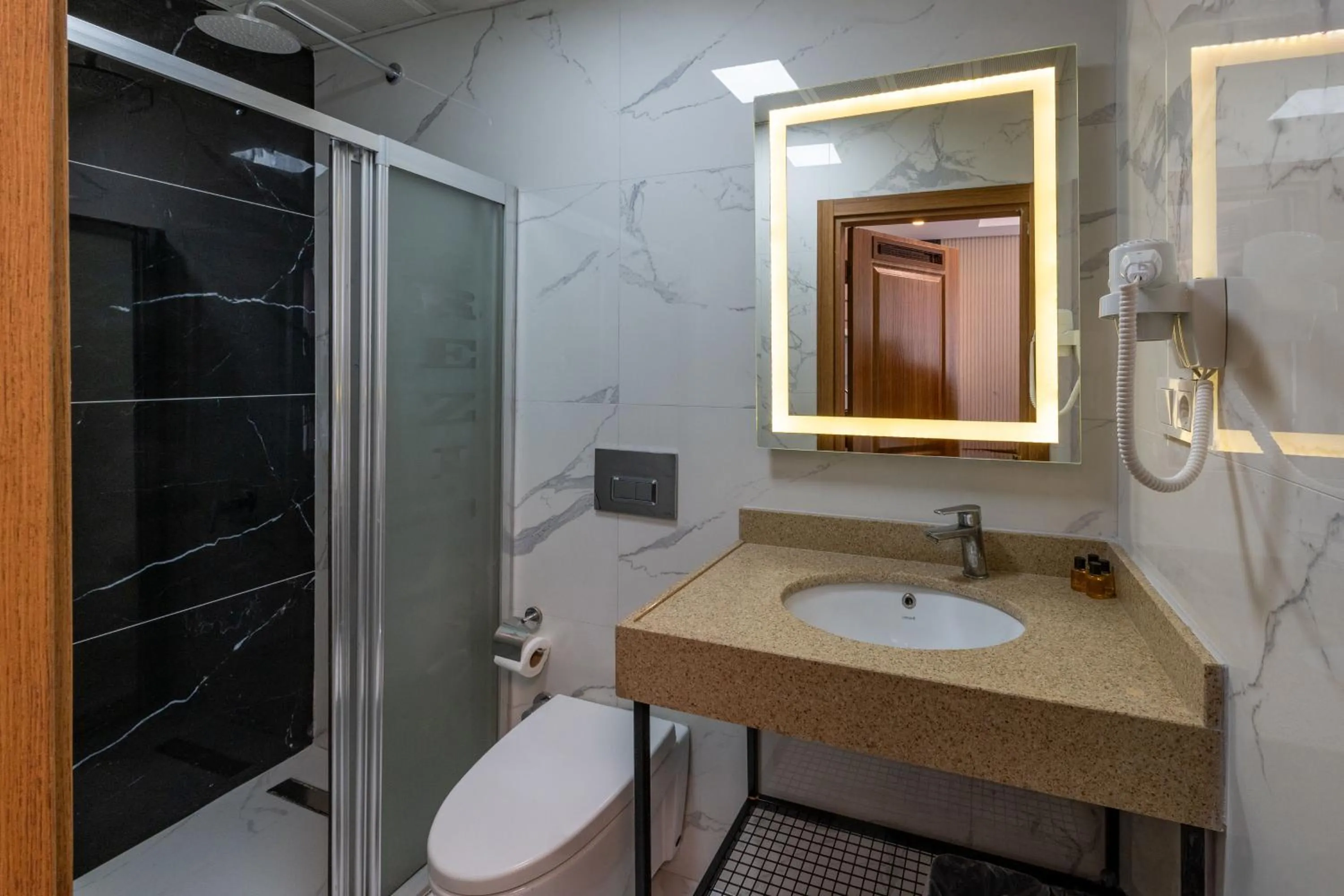 Shower in T-Square Residence