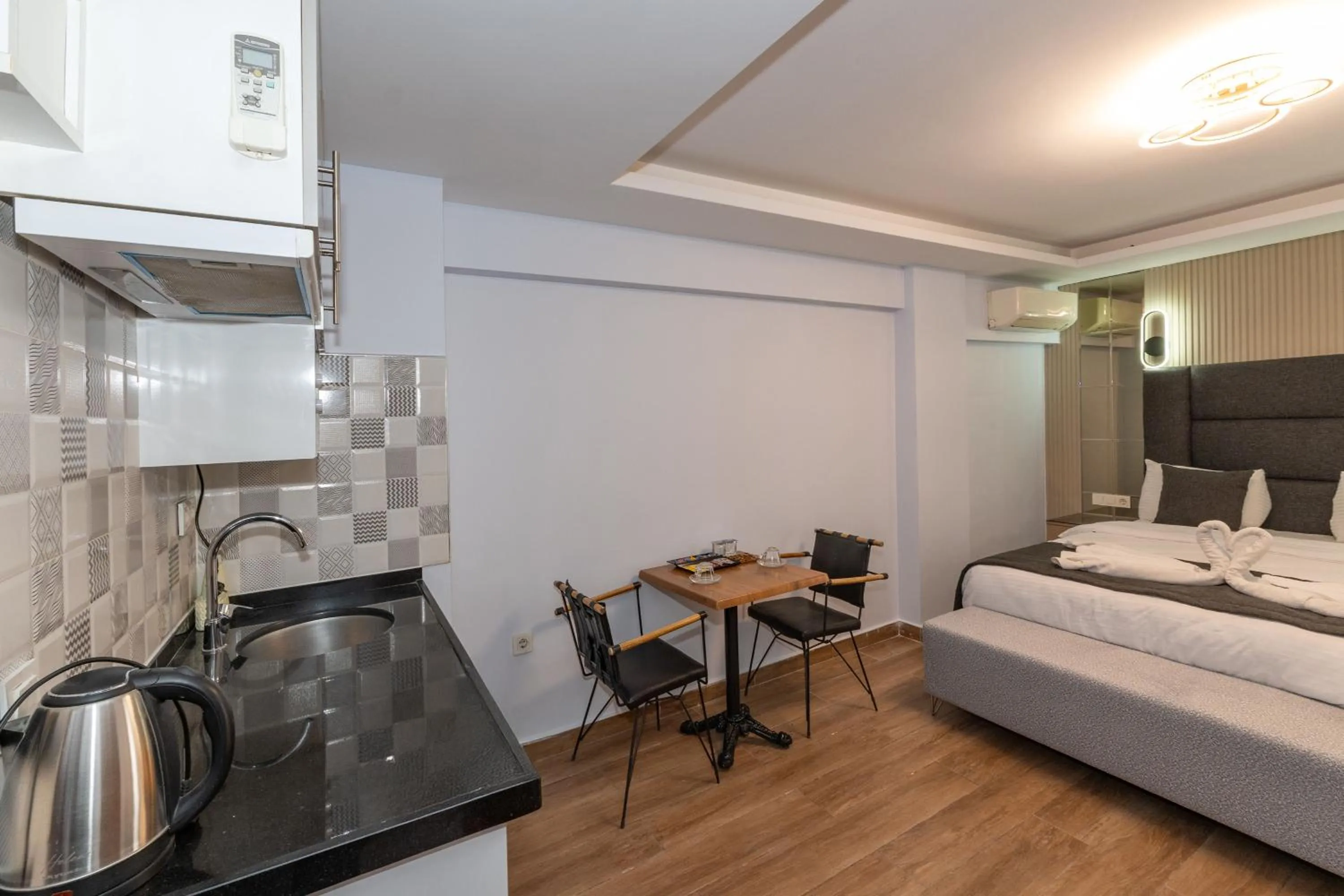 Bed in T-Square Residence