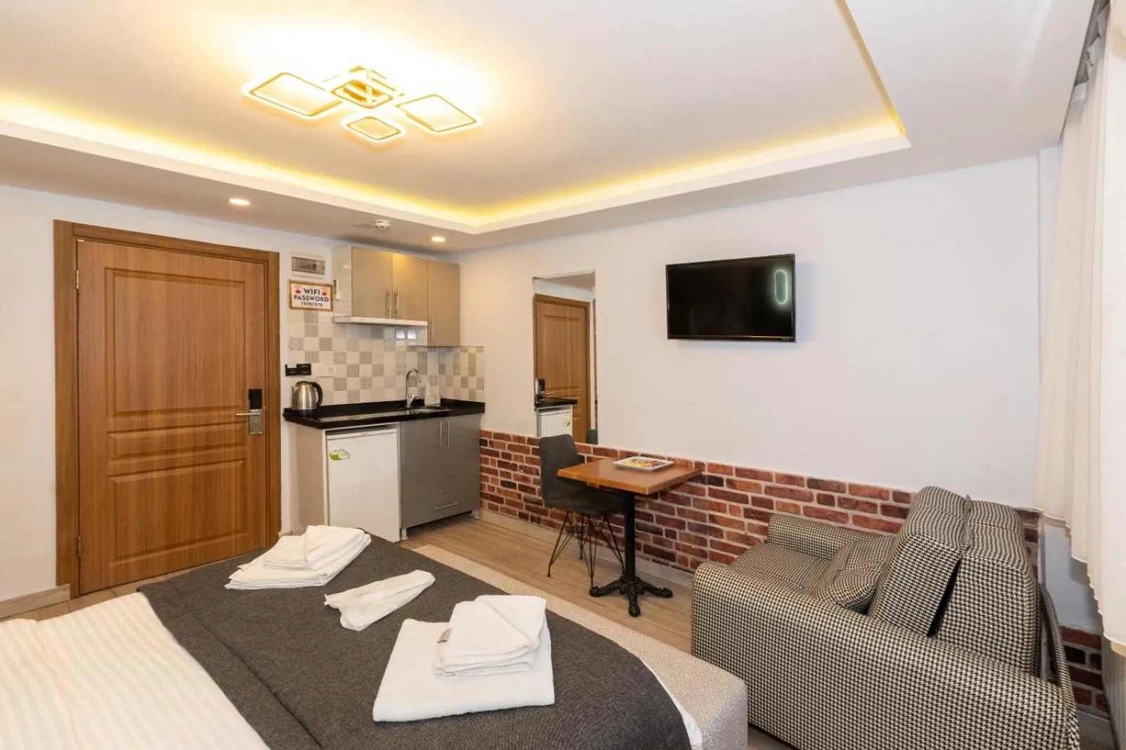 Bed in T-Square Residence