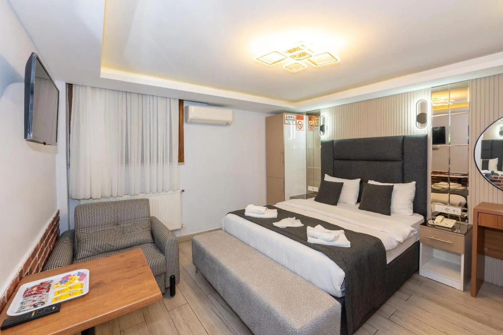 Bed in T-Square Residence