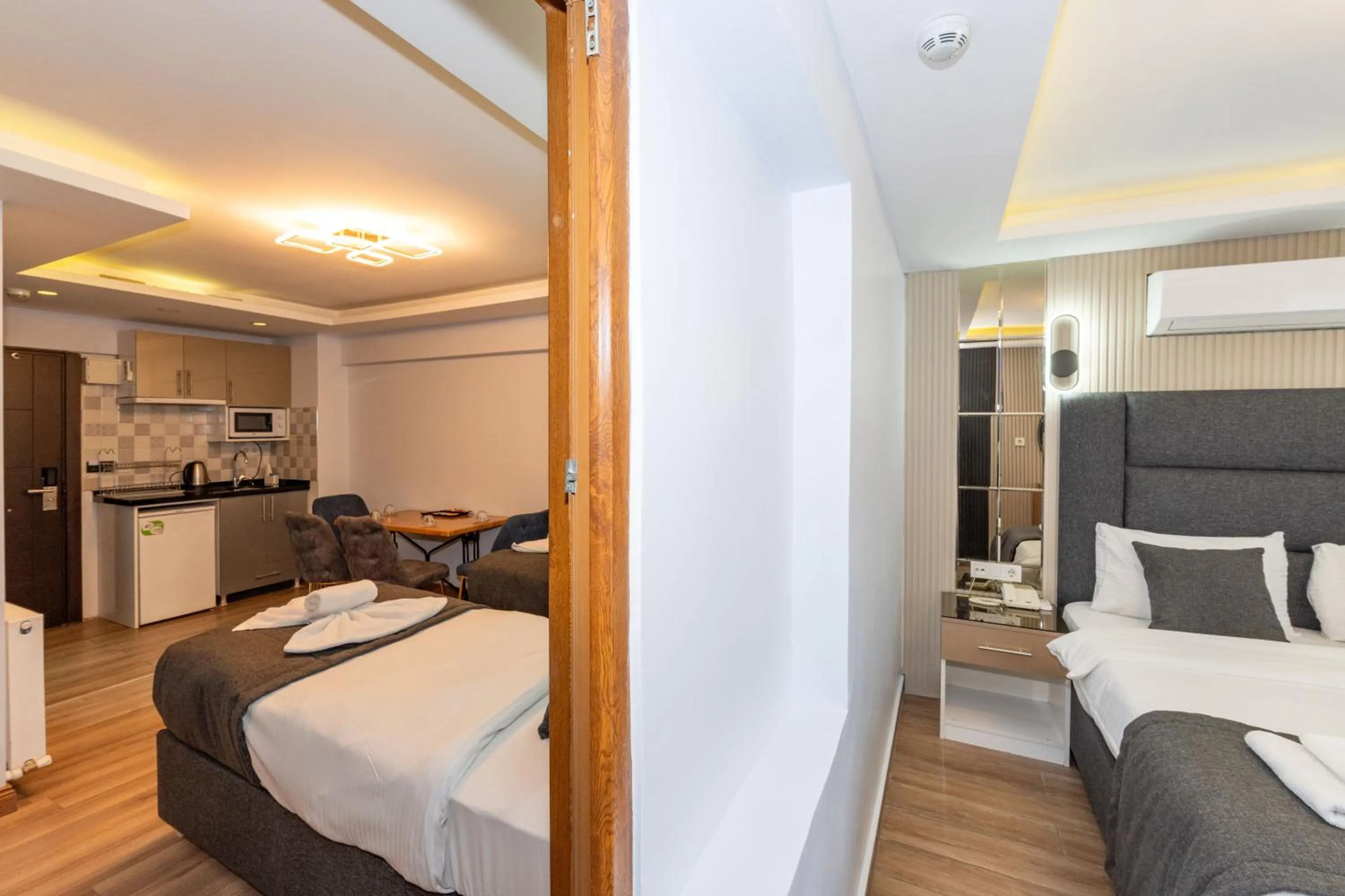 Bed in T-Square Residence