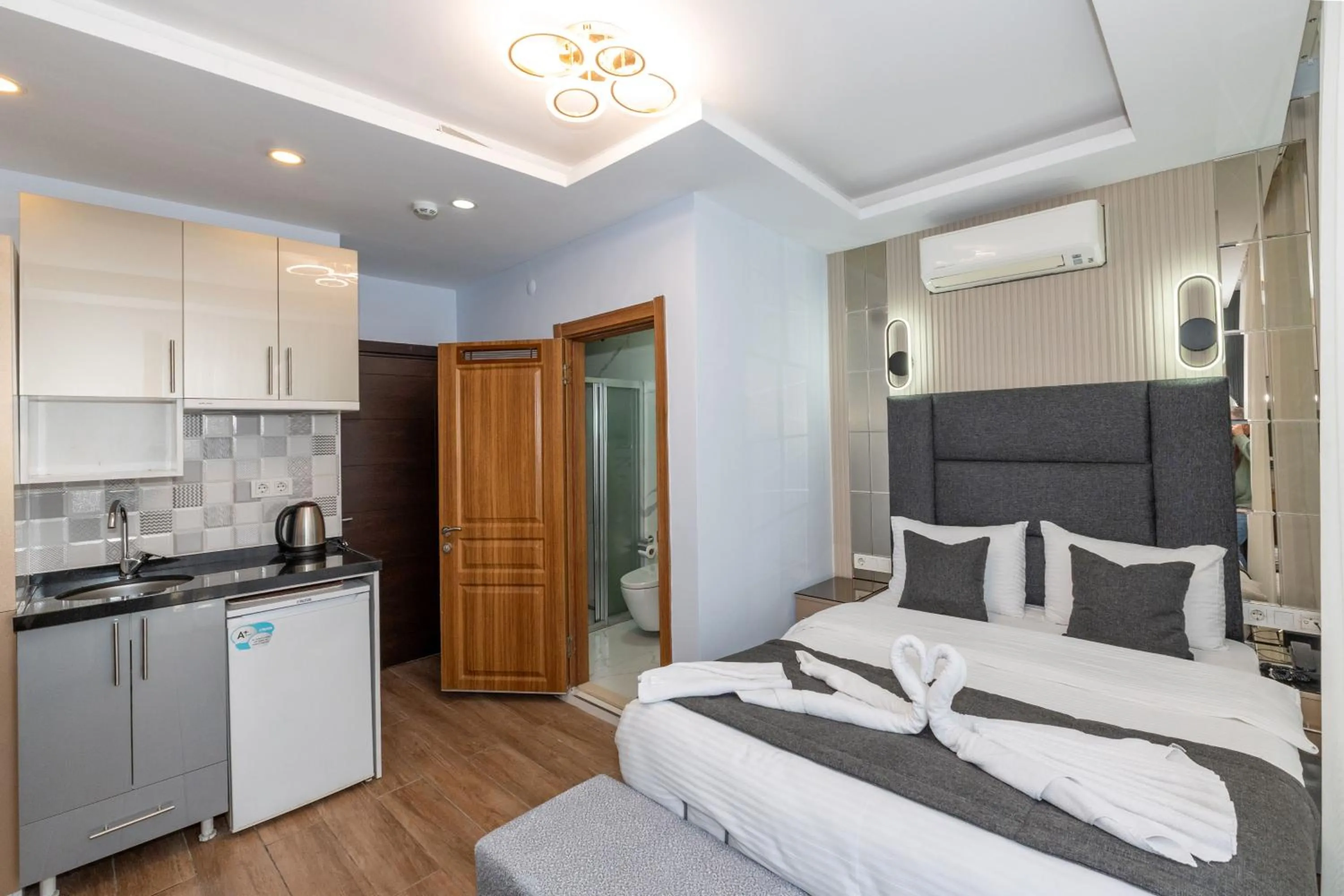 Bed in T-Square Residence