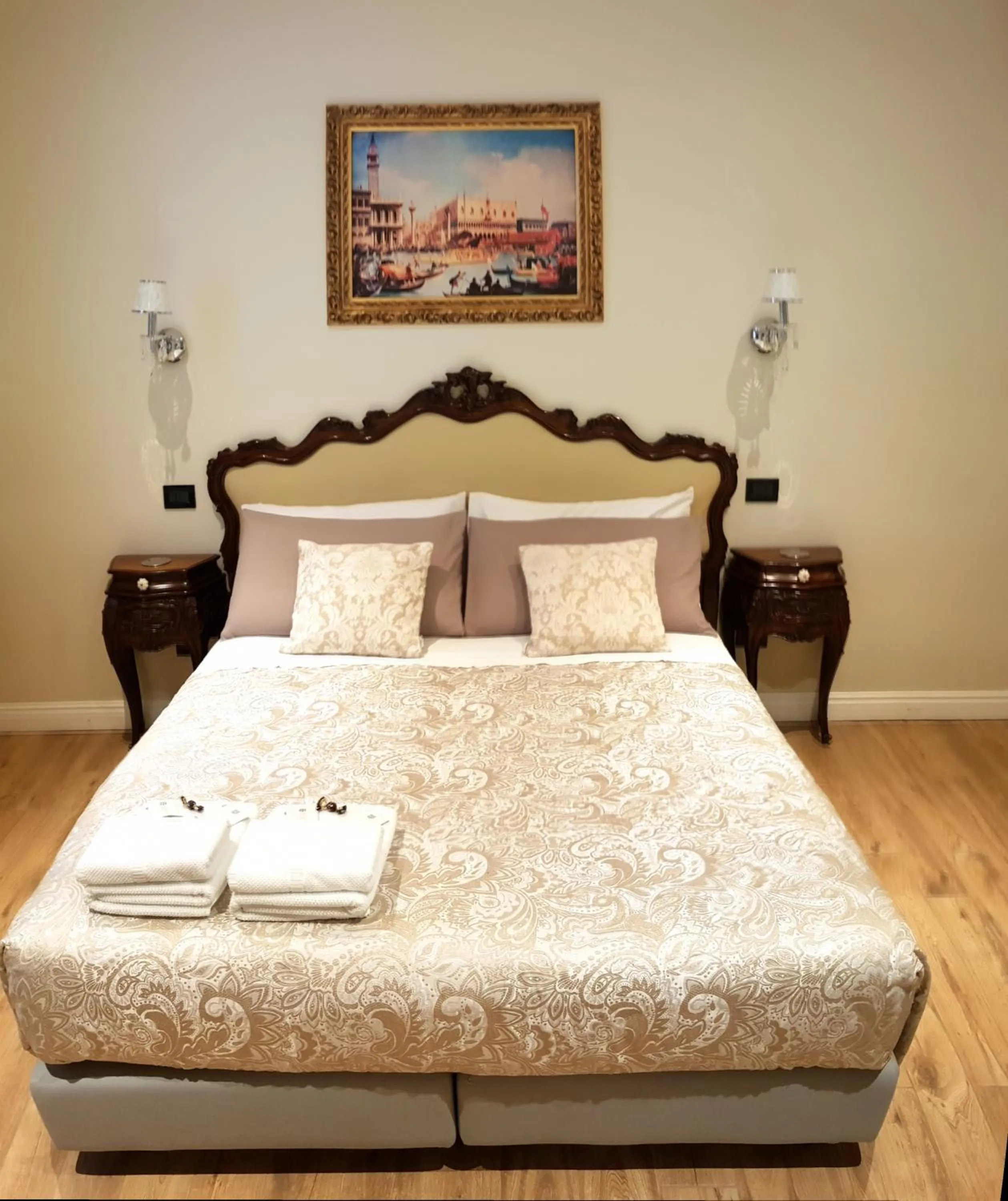 Photo of the whole room, Bed in B&B Fine Venice