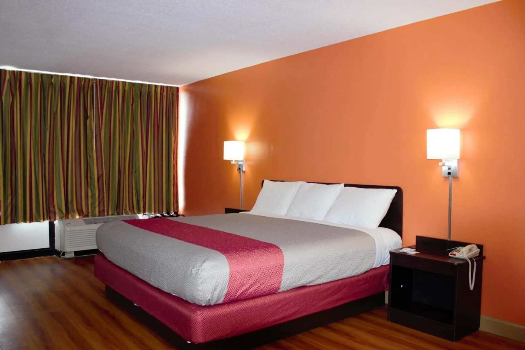 Bed in Motel 6-Cleveland, TN