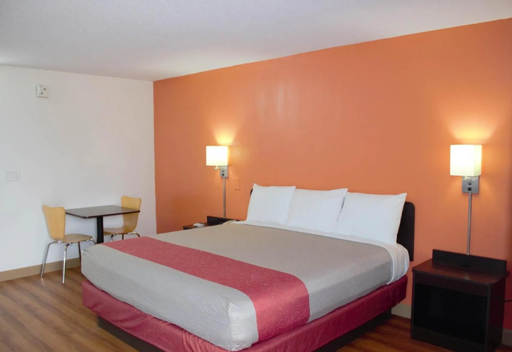 Bed in Motel 6-Cleveland, TN