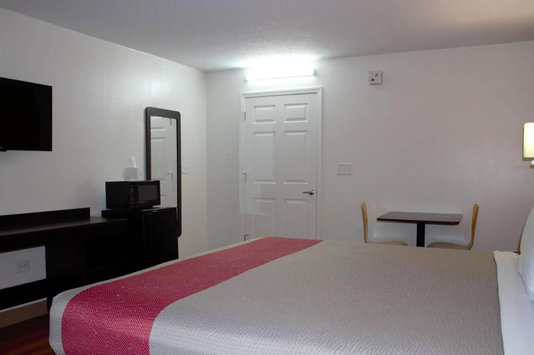 Bed in Motel 6-Cleveland, TN