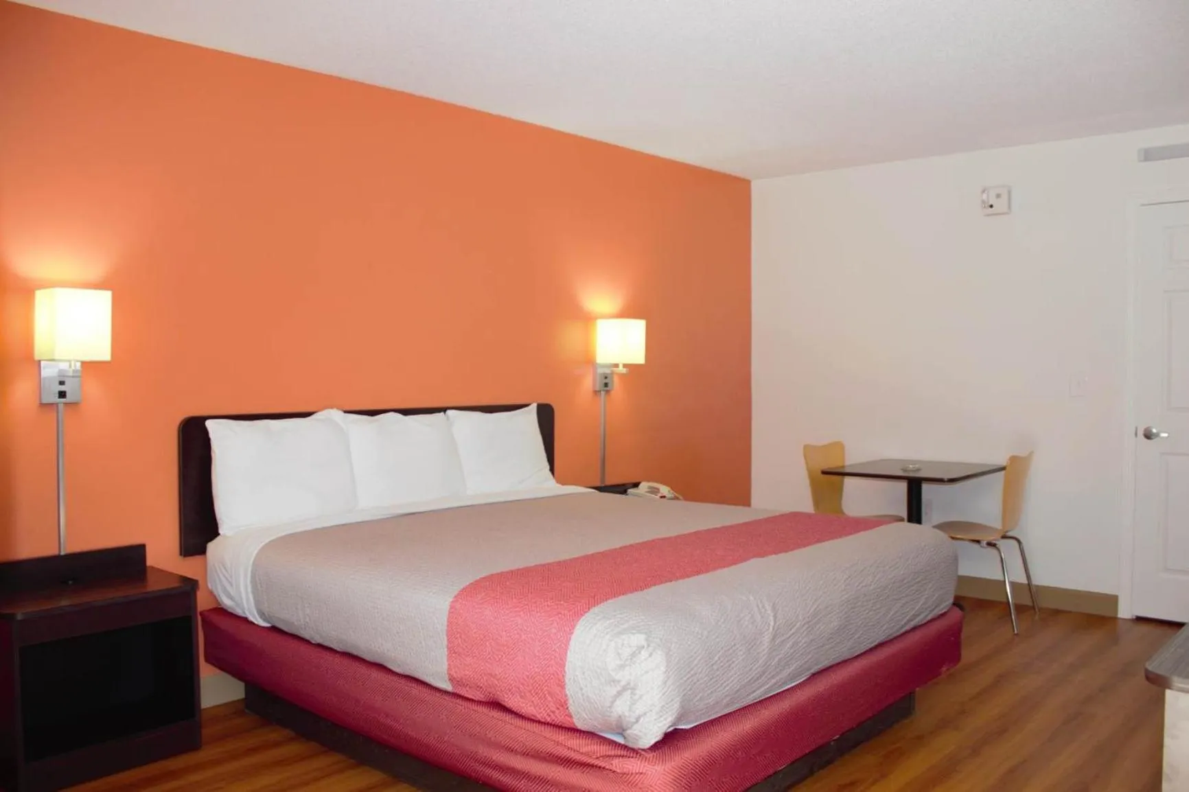 Bed in Motel 6-Cleveland, TN