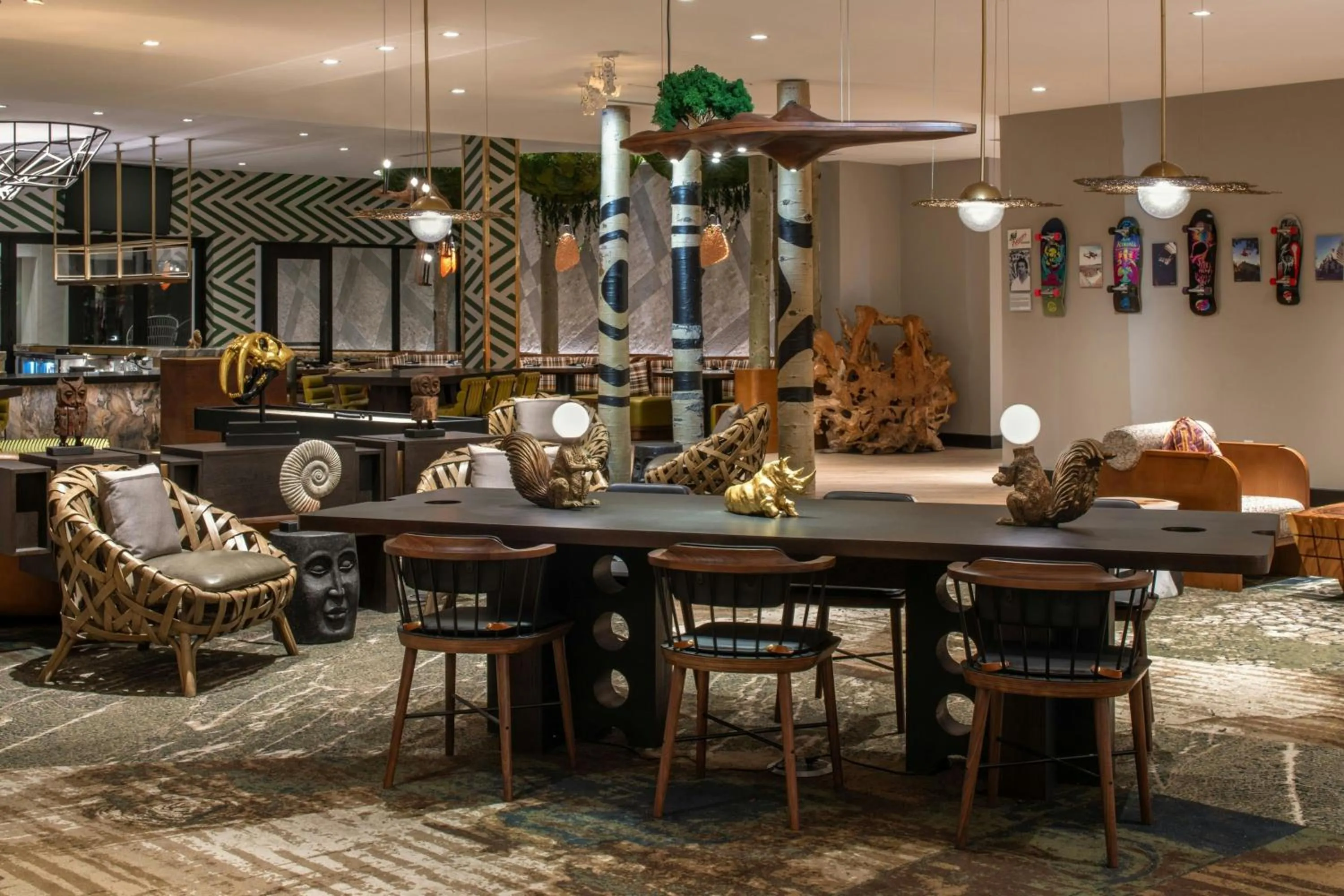 Lobby or reception in Hotel Paradox, Autograph Collection