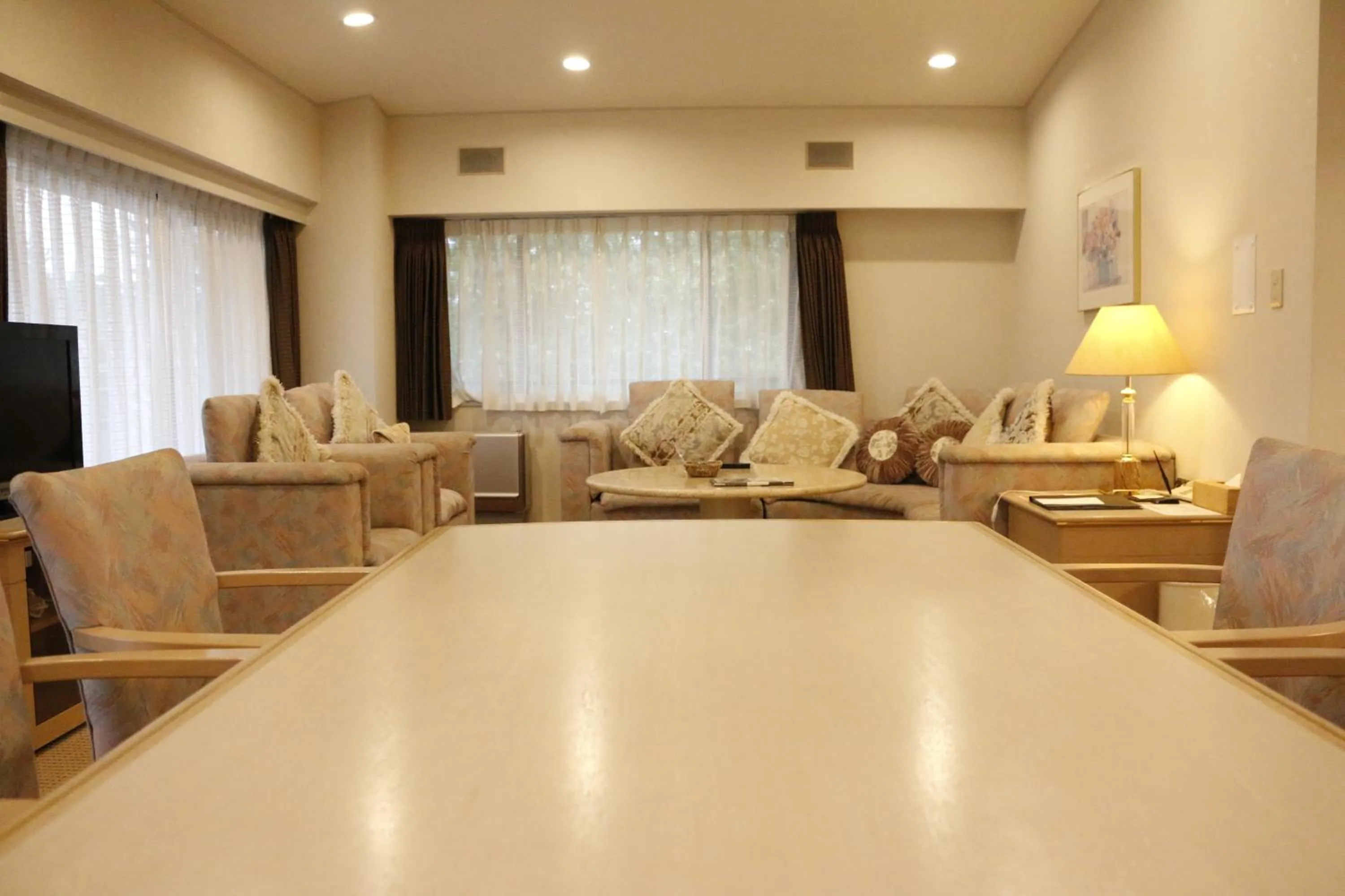Living room in Hotel Cypress Karuizawa