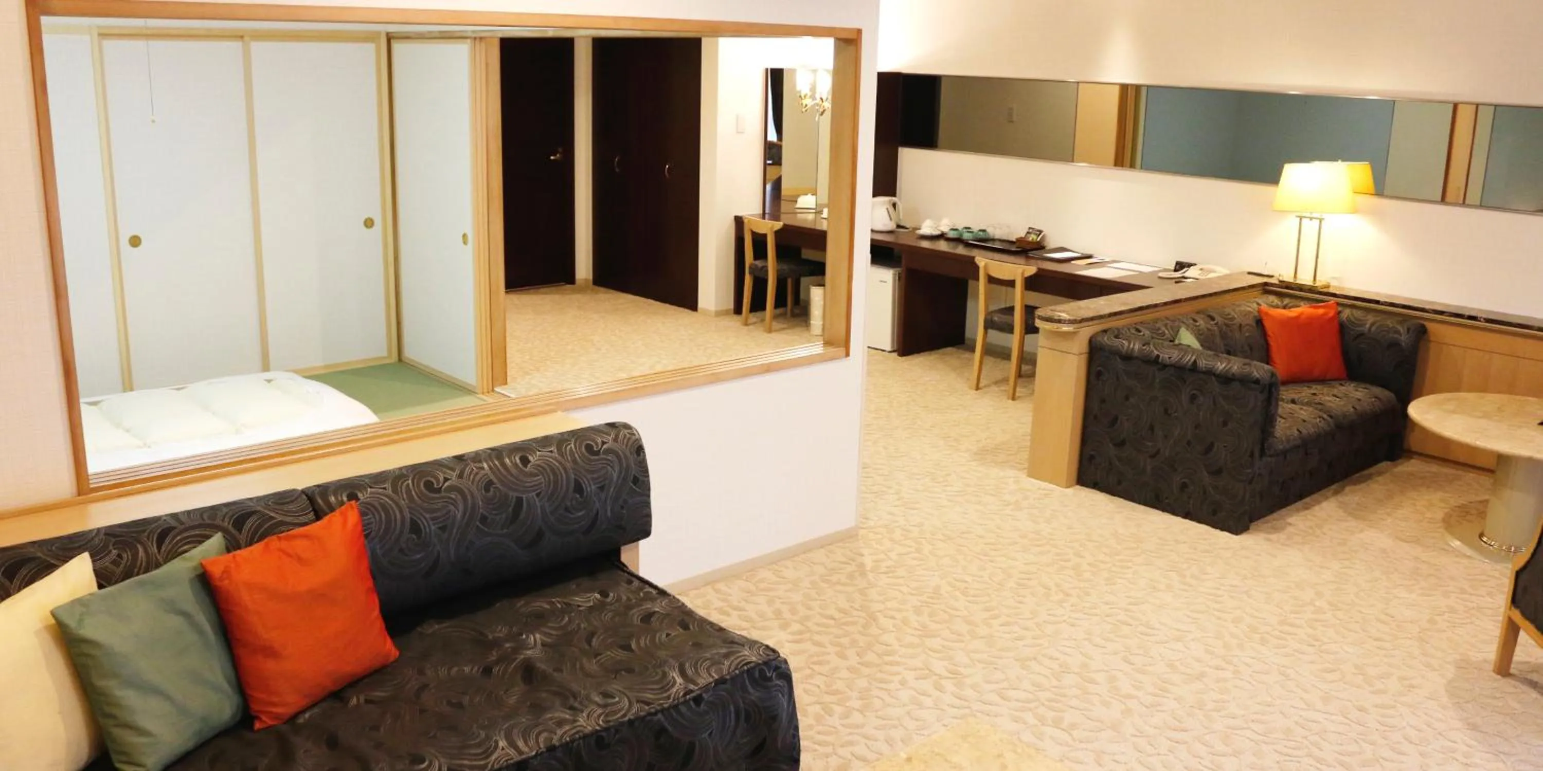 Seating area in Hotel Cypress Karuizawa