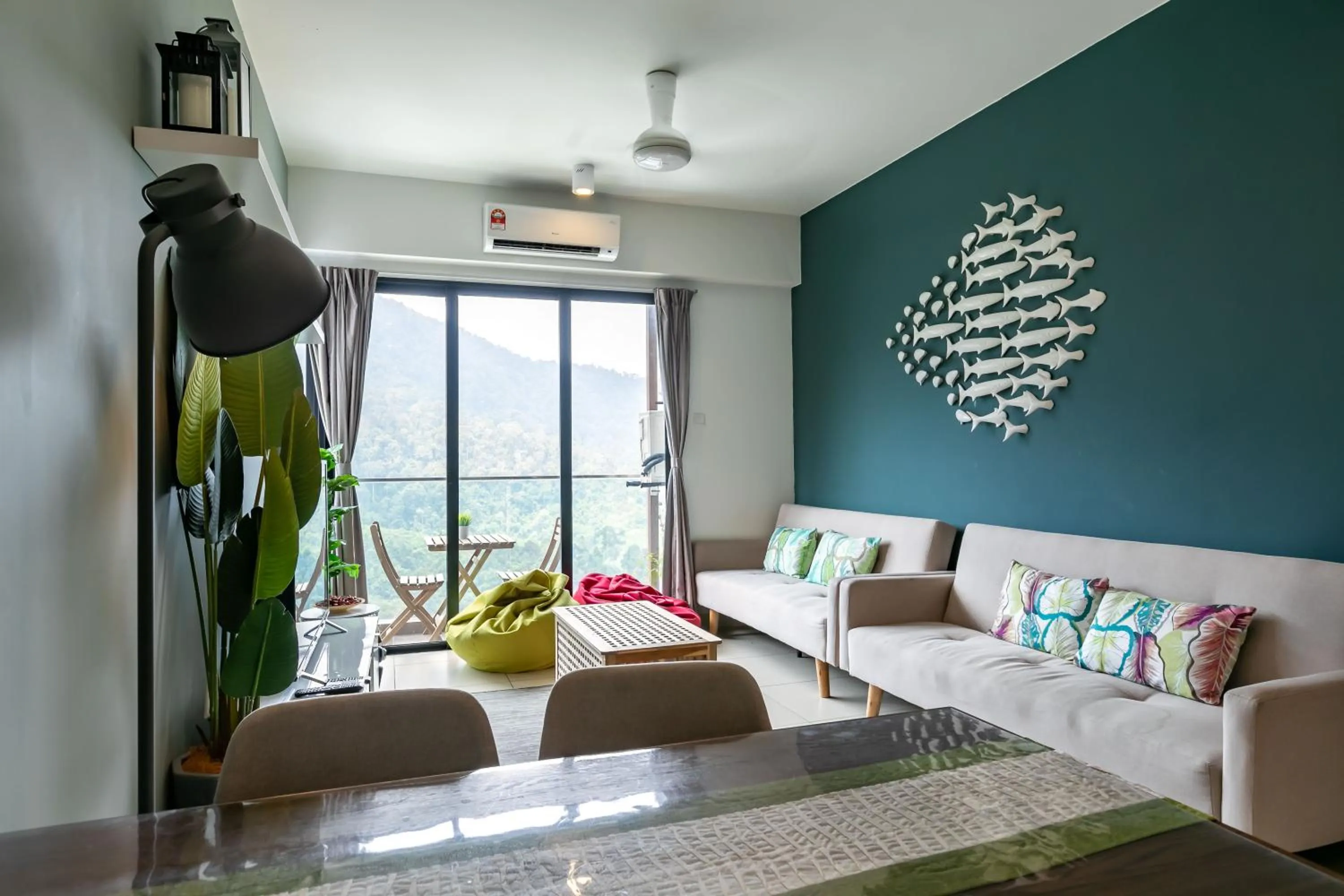 Living room in The Tropic@Midhill Genting (Free Wi-Fi)