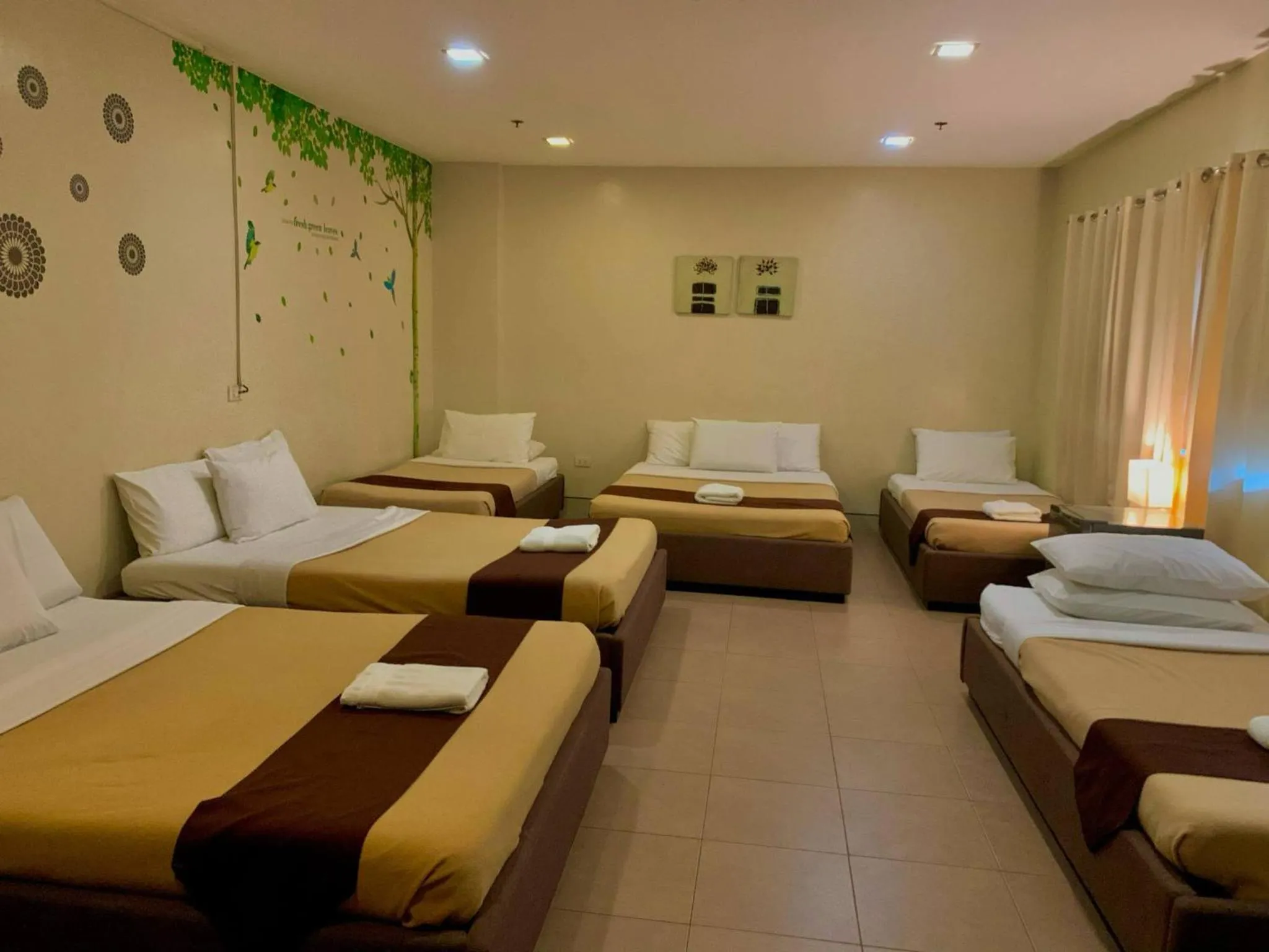 Bed in Grande Vista Hotel