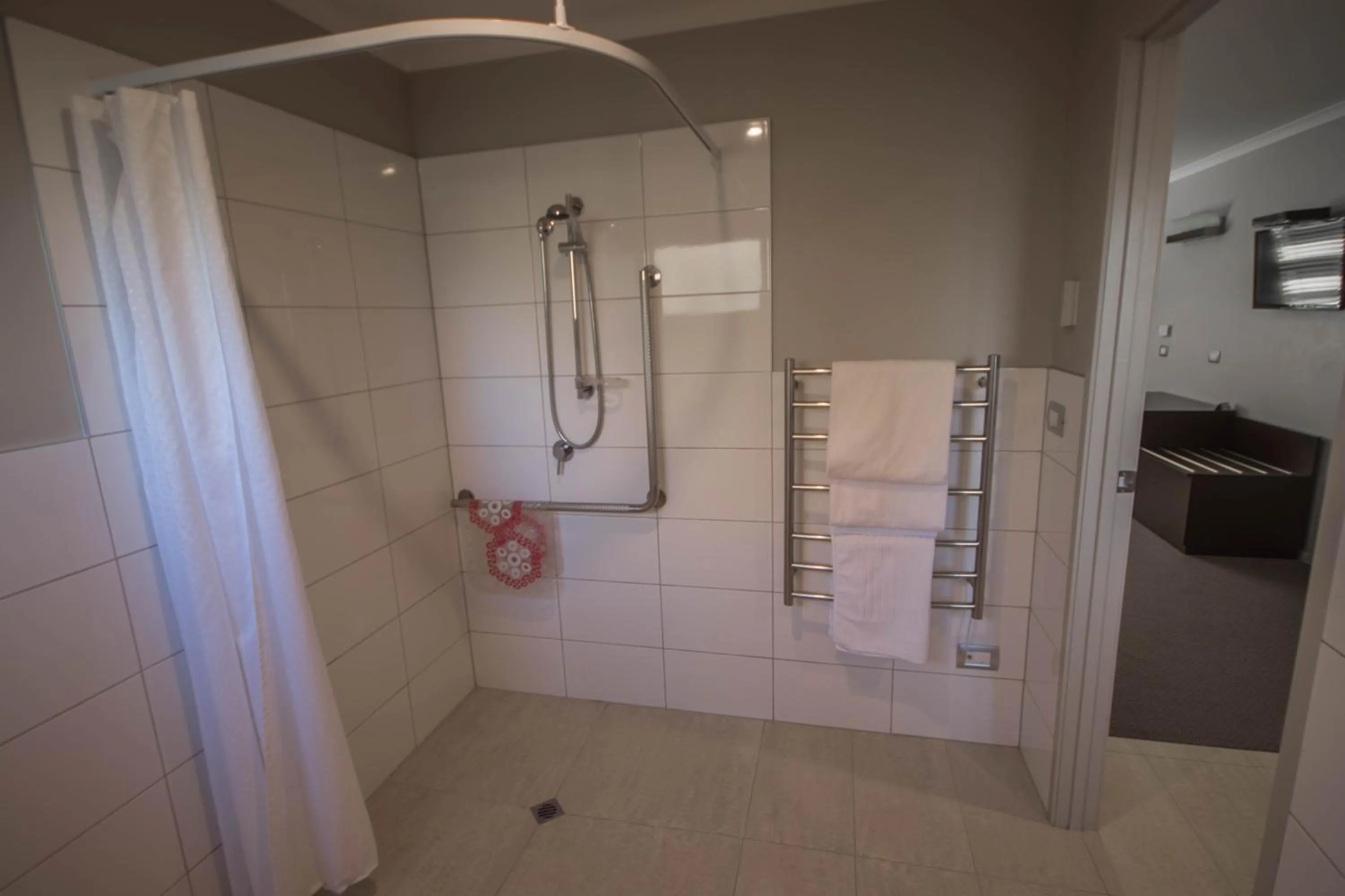 Bathroom in Amity Motel