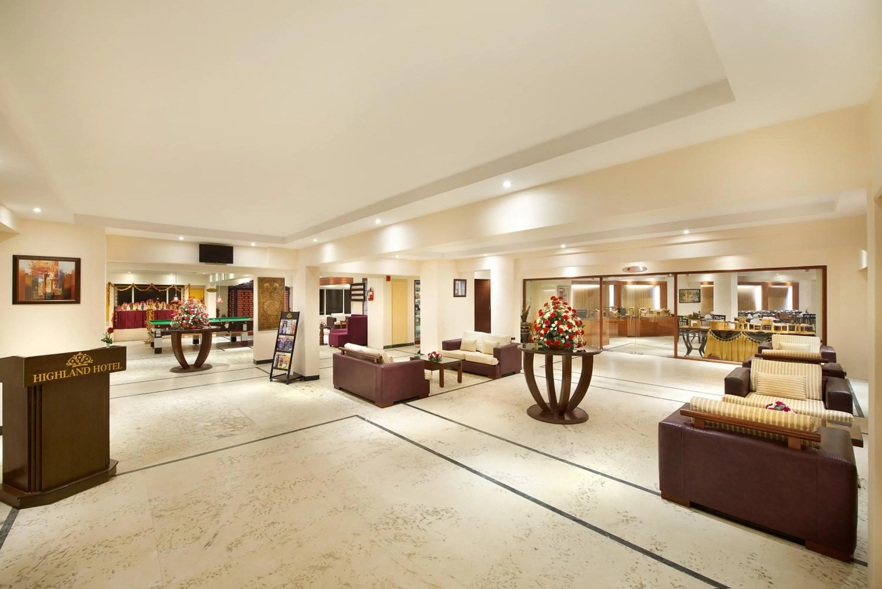 Lobby or reception in Accord Highland Hotel Ooty