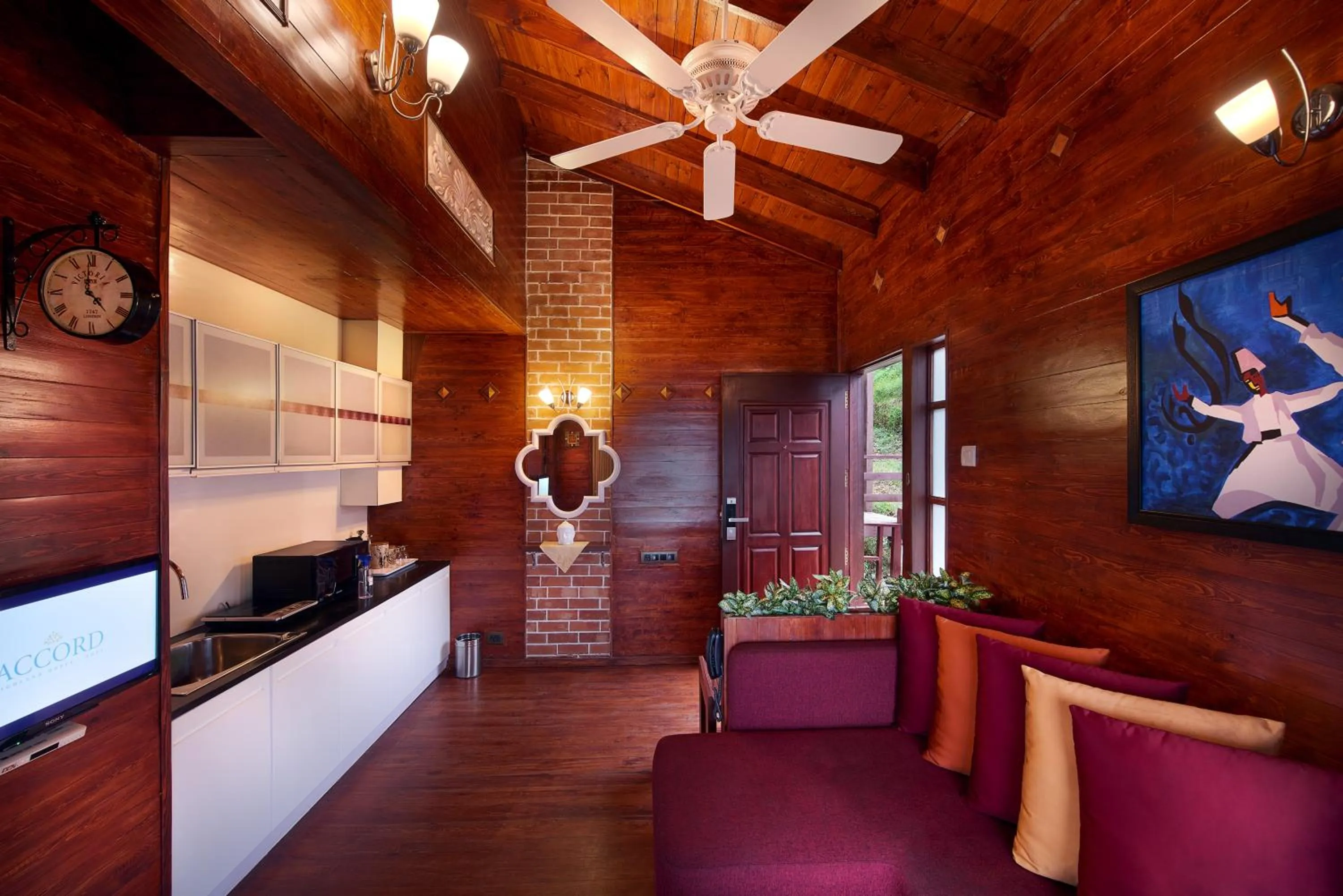 Living room in Accord Highland Hotel Ooty