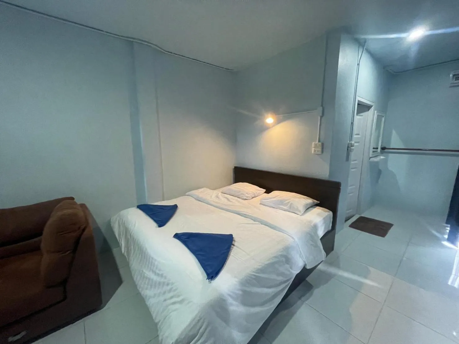 Bed in Naiharn On The Rock Resort Phuket