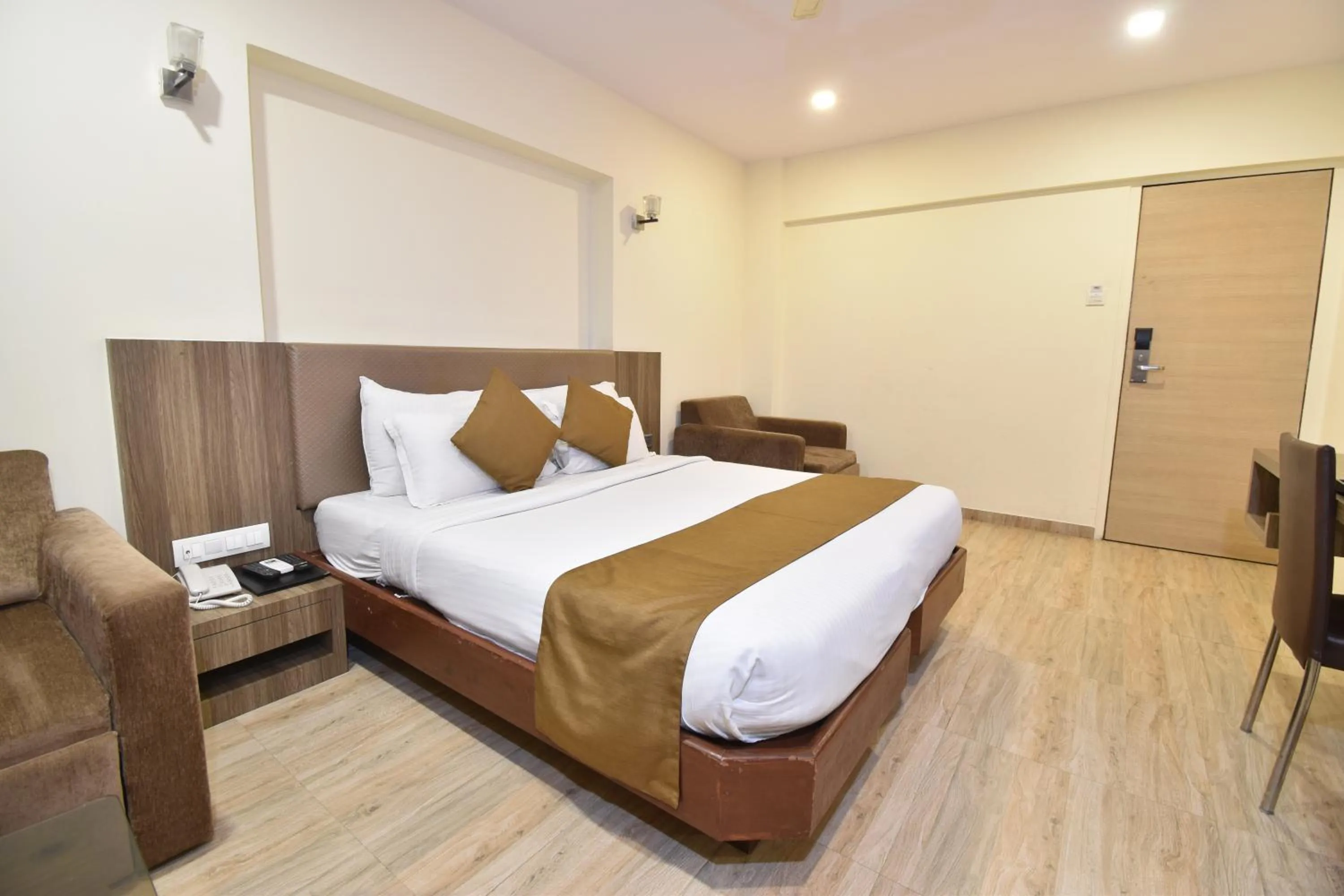 Bed in Hotel Atlantic