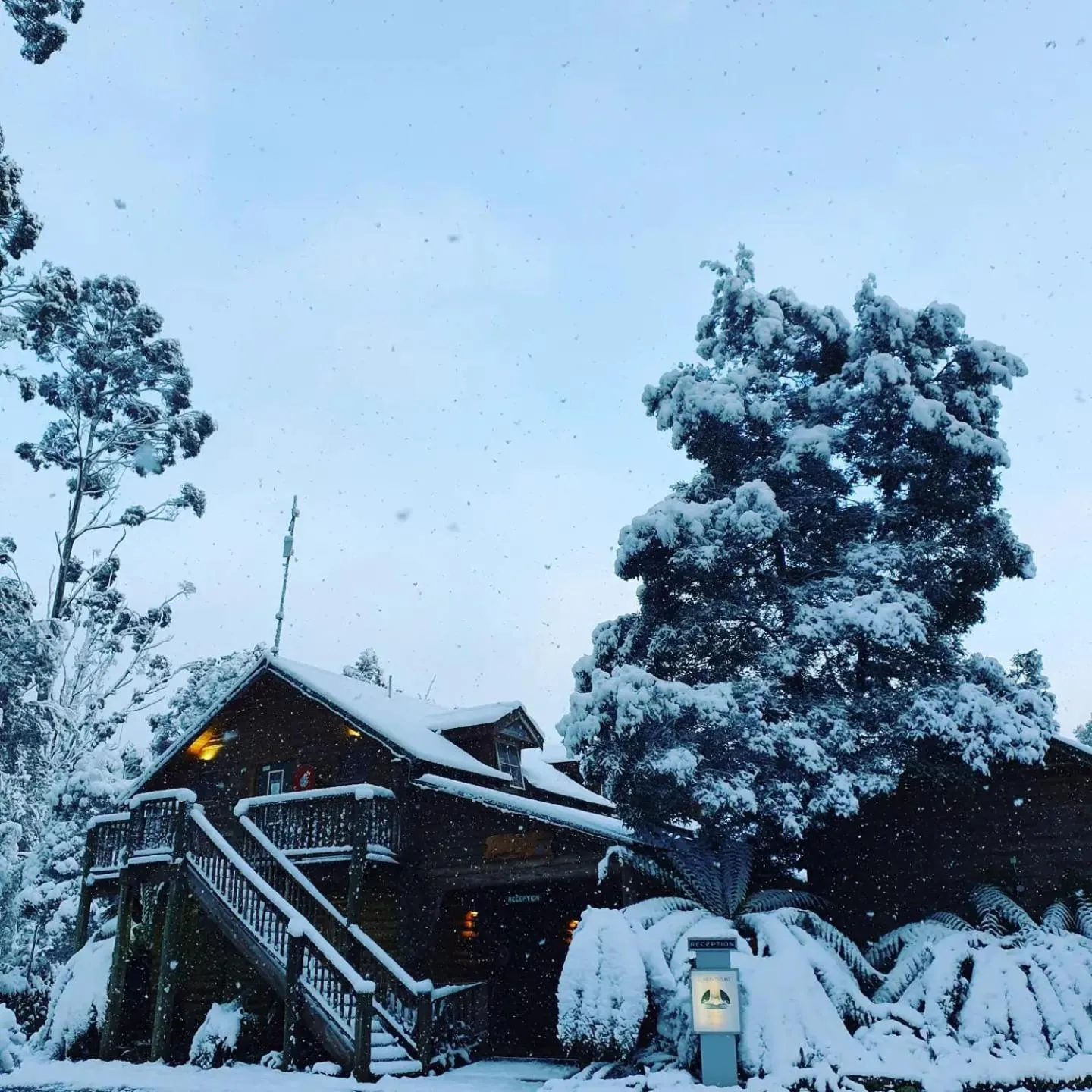 Winter in Lemonthyme Wilderness Retreat