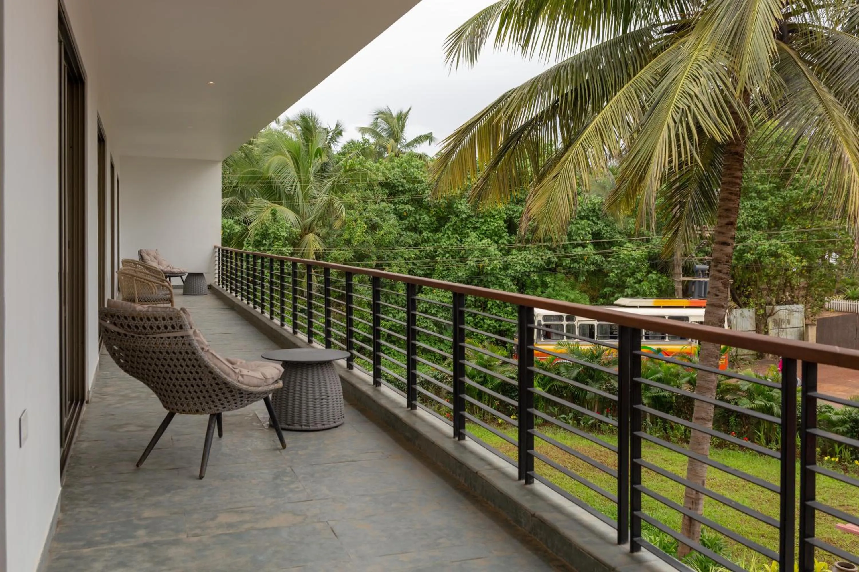 Balcony/Terrace in Ashore by Vista, Beachfrom 6BHK, ultra luxurious with Infinity pool, SPA at Morjim