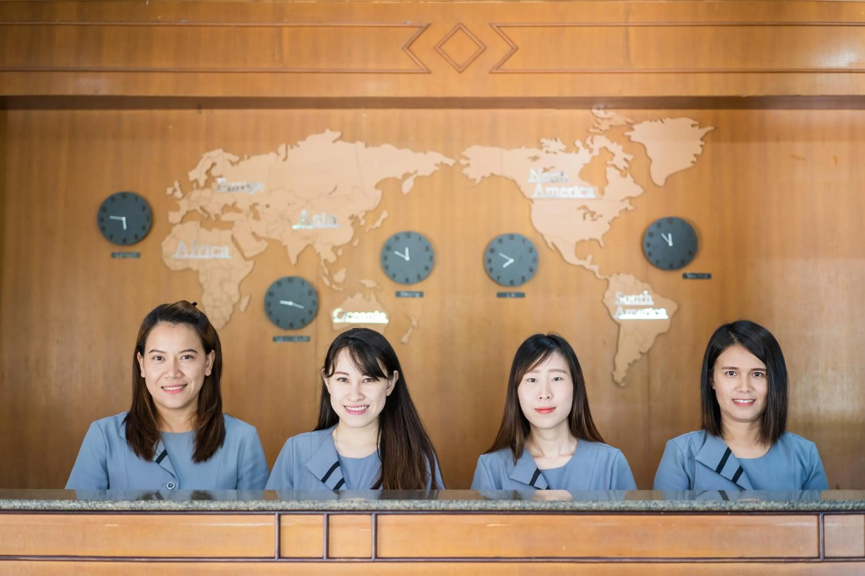 Lobby or reception in Pimann Inn Hotel