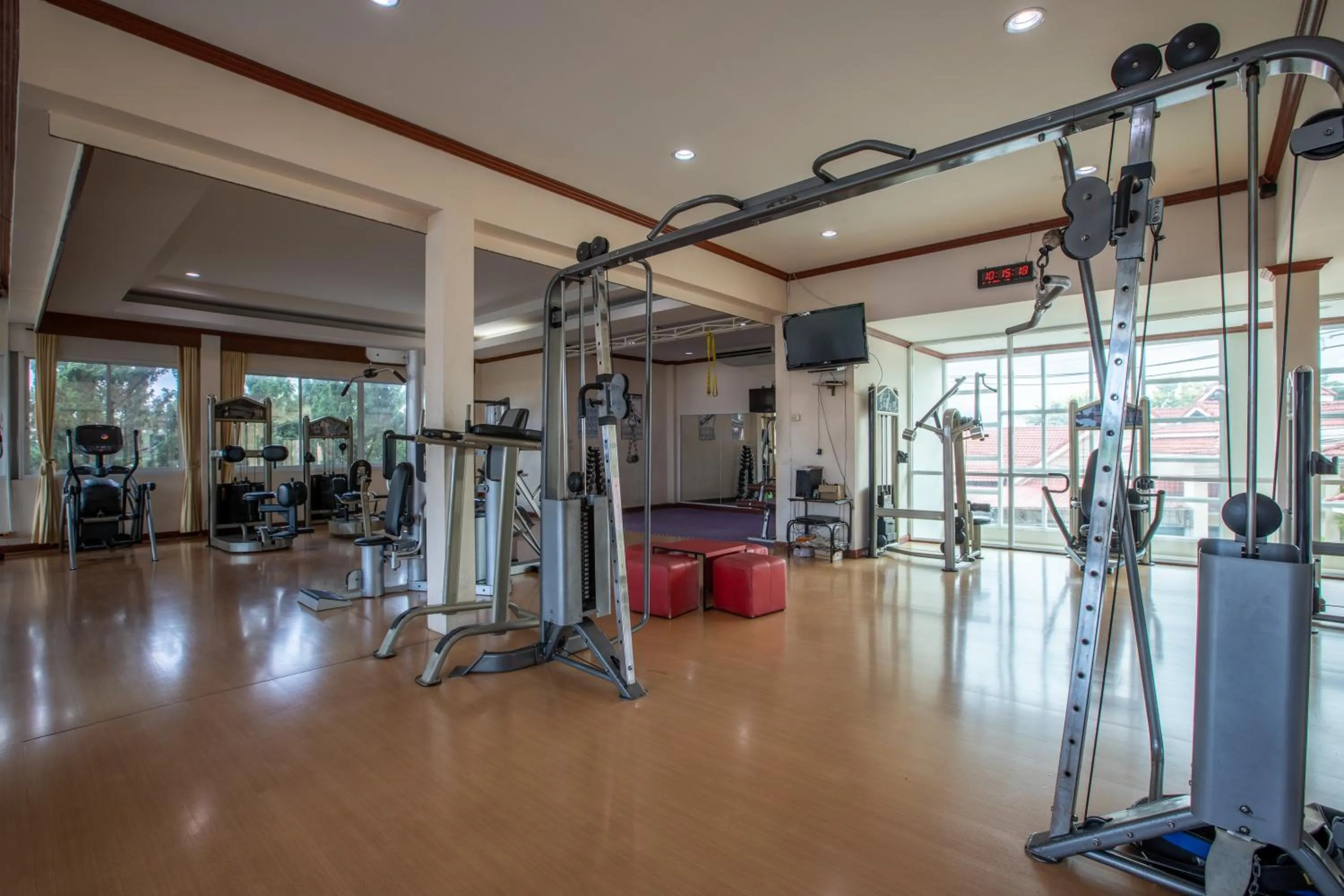 Fitness centre/facilities in Pimann Inn Hotel