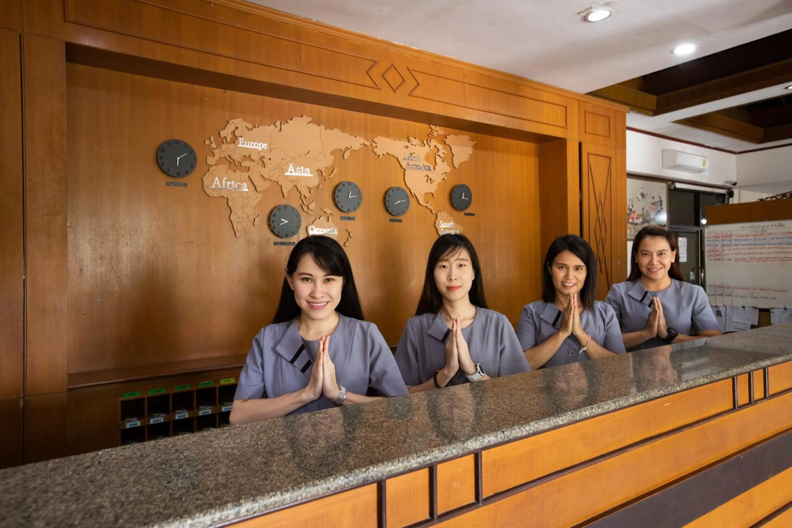 Lobby or reception in Pimann Inn Hotel