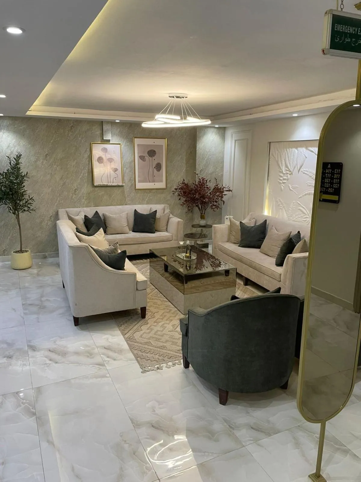 Lobby or reception in Burj Al Hayat Furnished Suites - Al Malaz