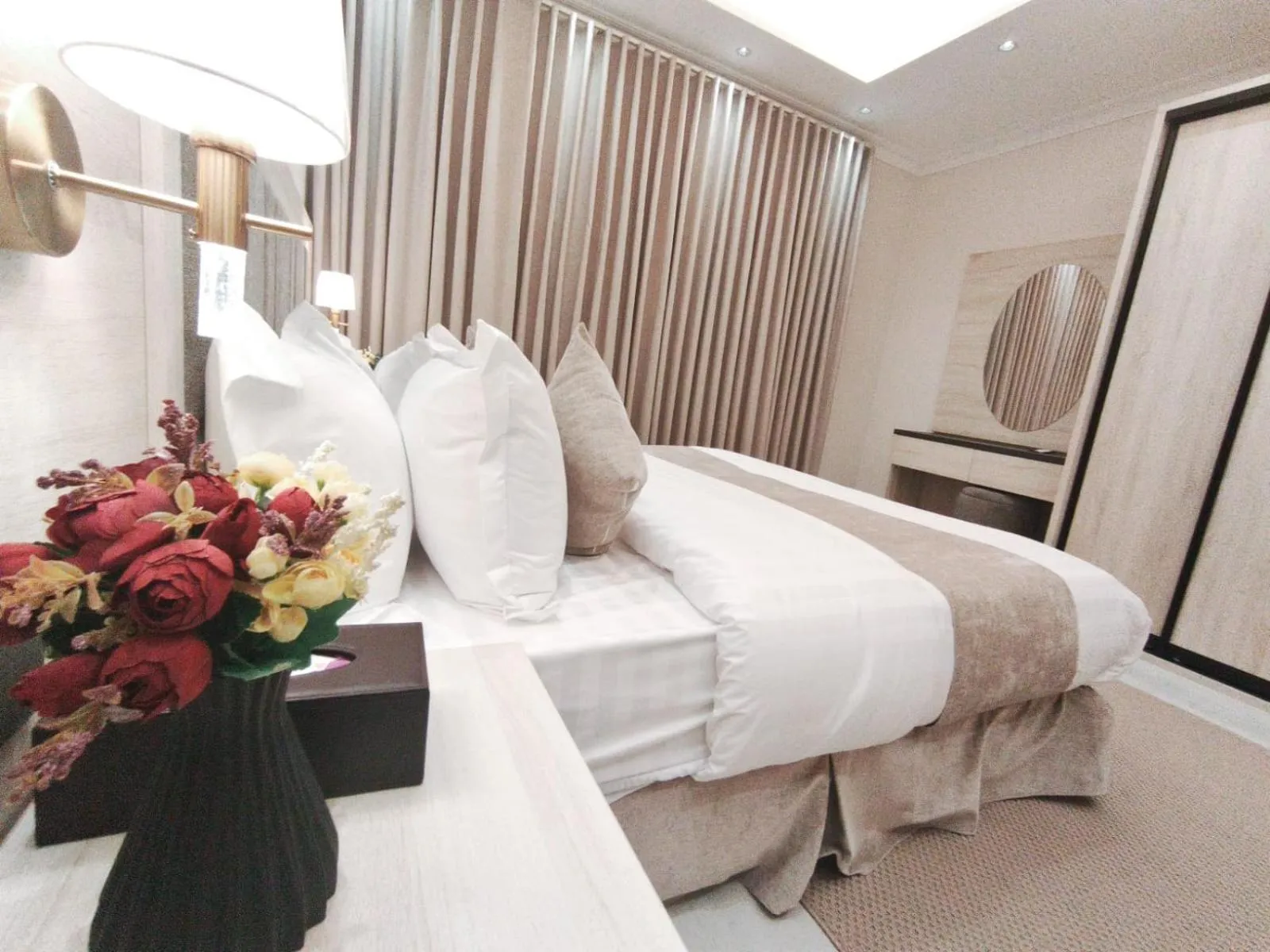 Bed in Burj Al Hayat Furnished Suites - Al Malaz