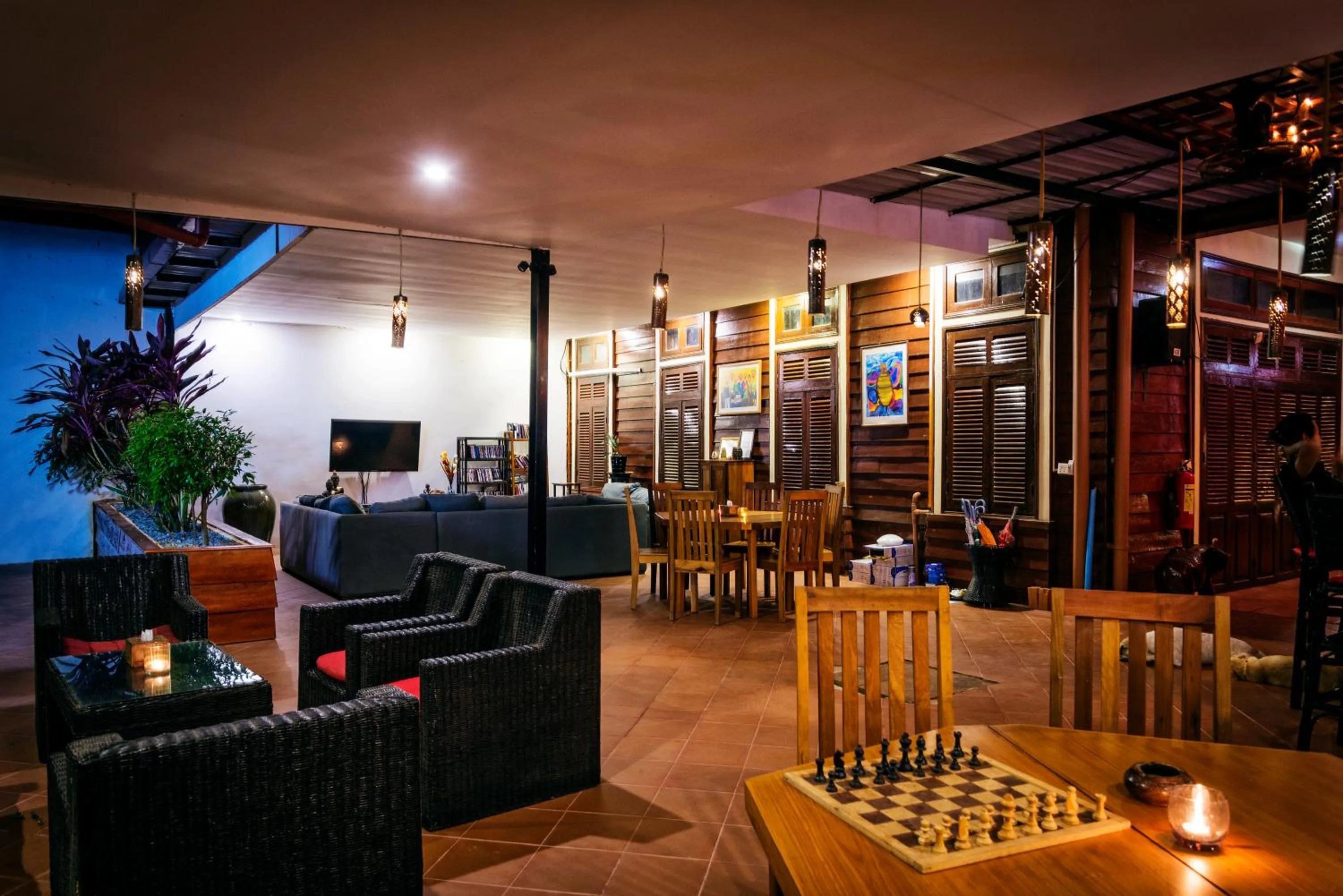 Living room in Villa Vedici