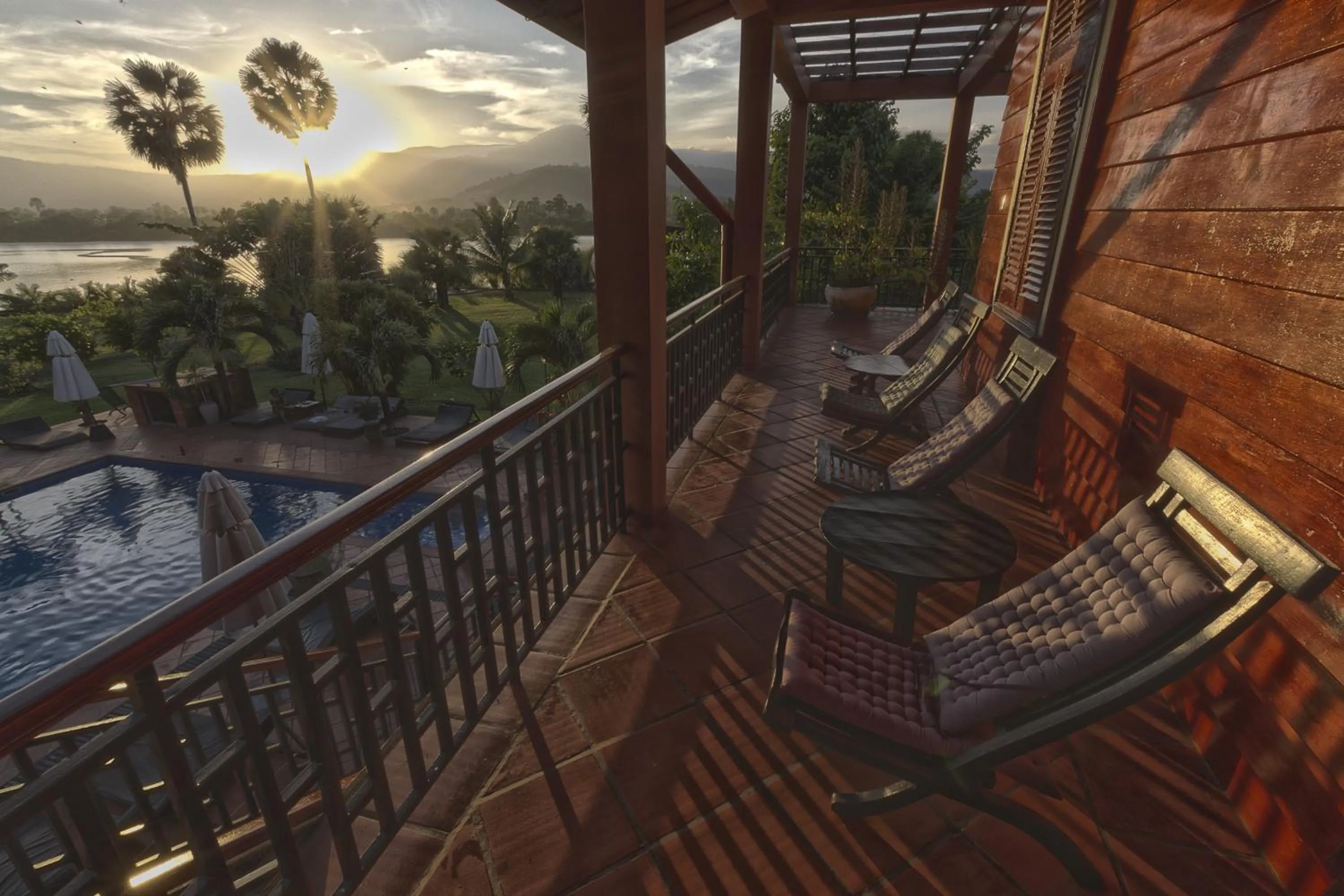 Balcony/Terrace in Villa Vedici