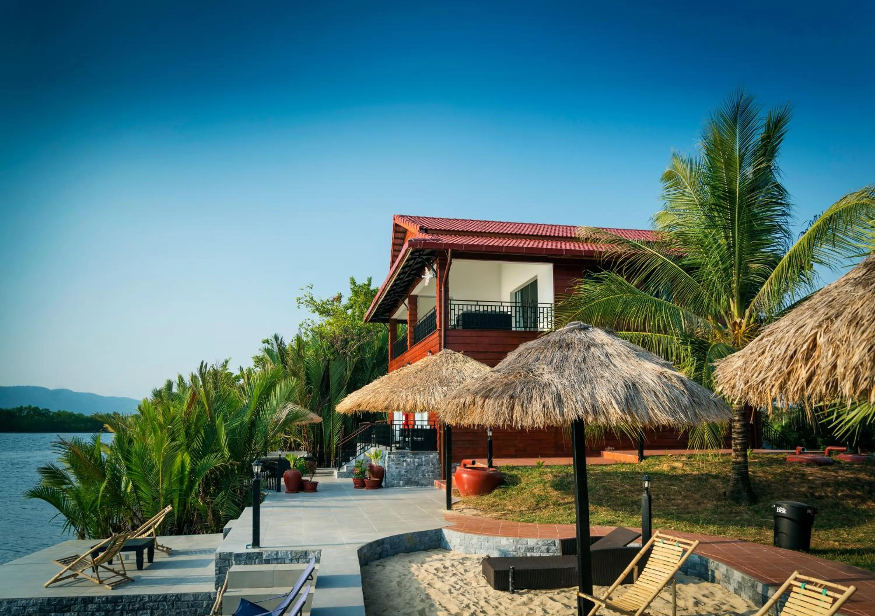 Mountain view in Villa Vedici