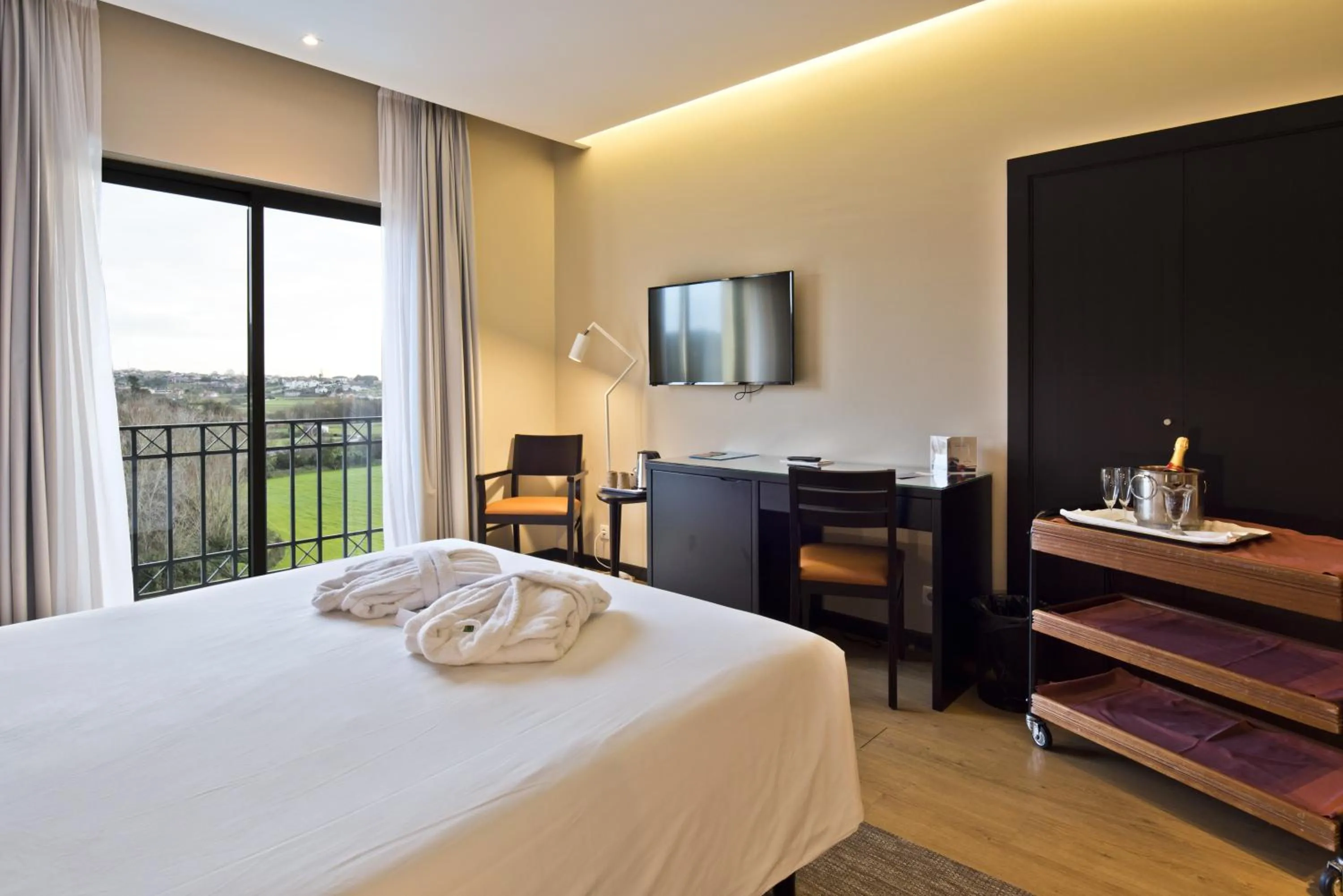 Bed in Lam Hotel Estarreja