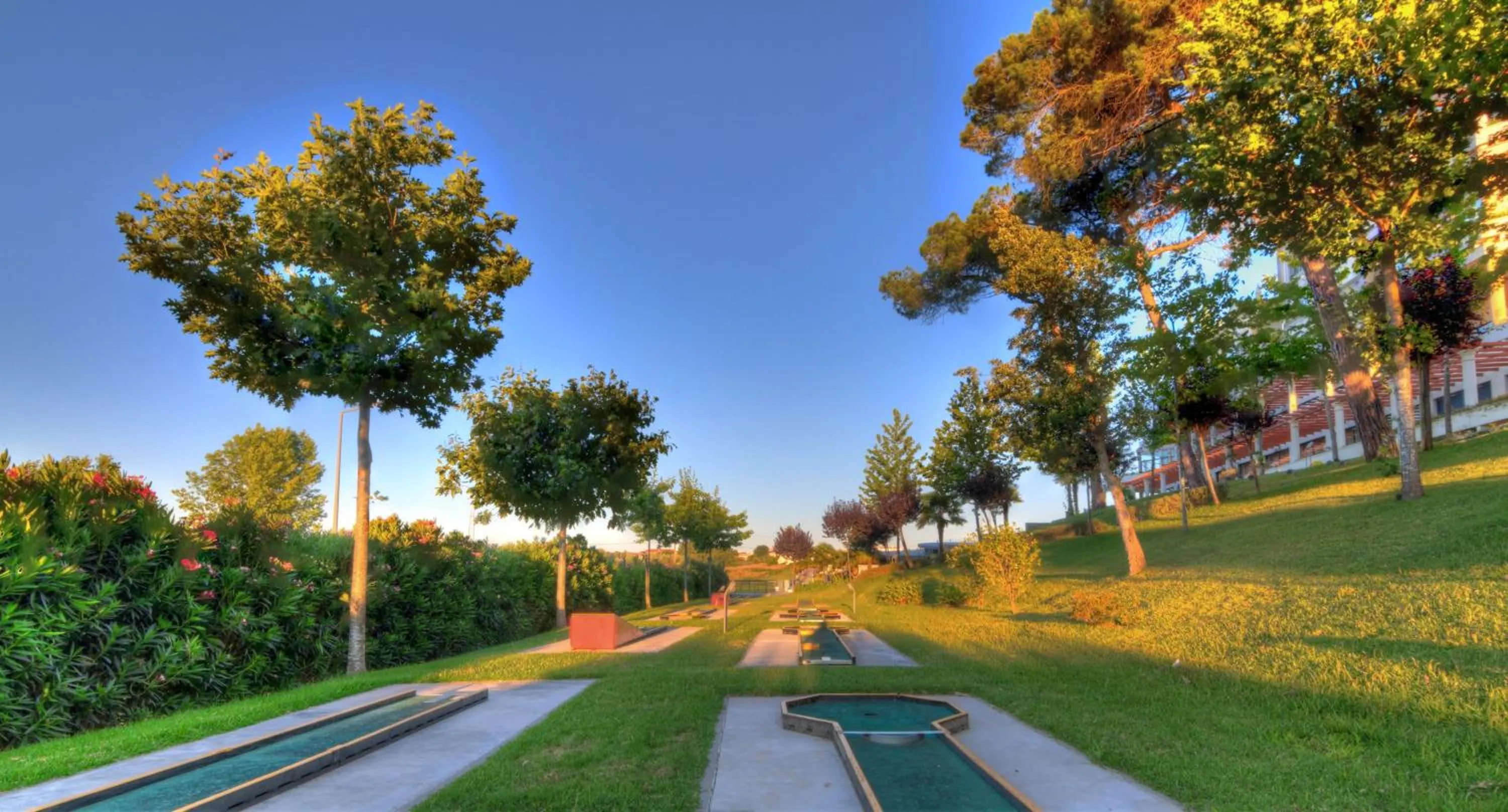 Garden in Lam Hotel Estarreja