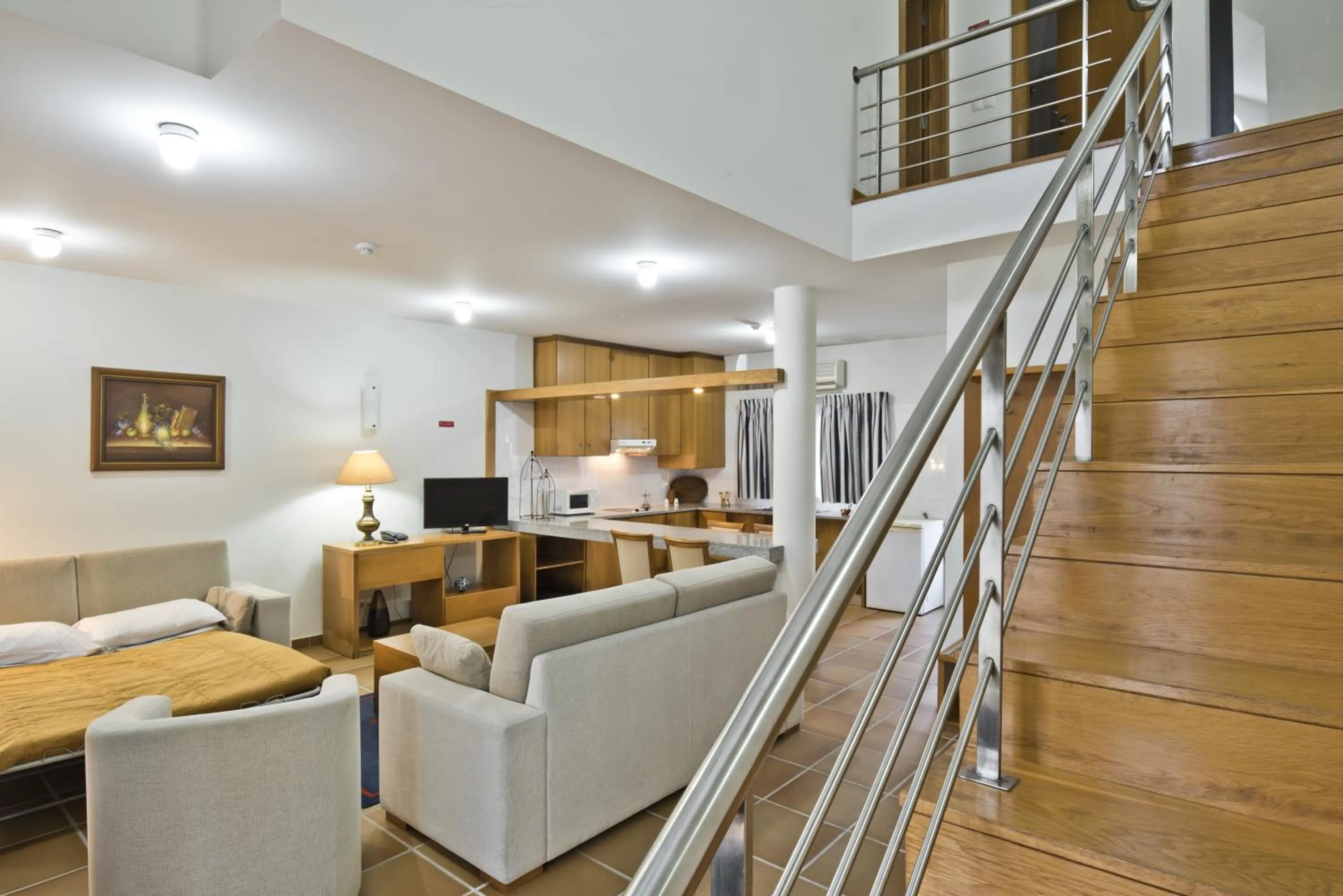 Kitchen or kitchenette in Lam Hotel Estarreja