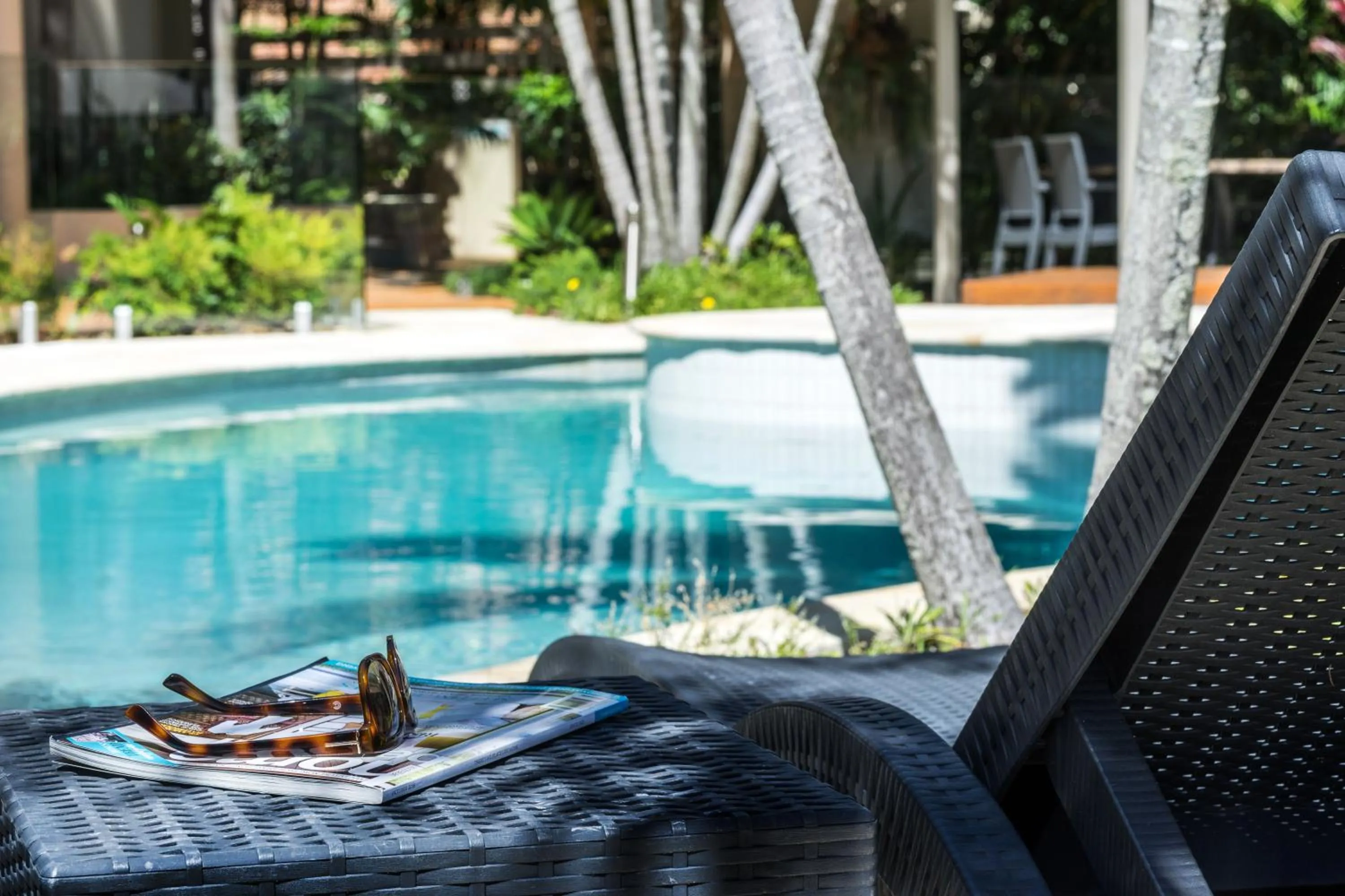 Swimming pool in Mirra Chana Beachfront Apartments Mooloolaba