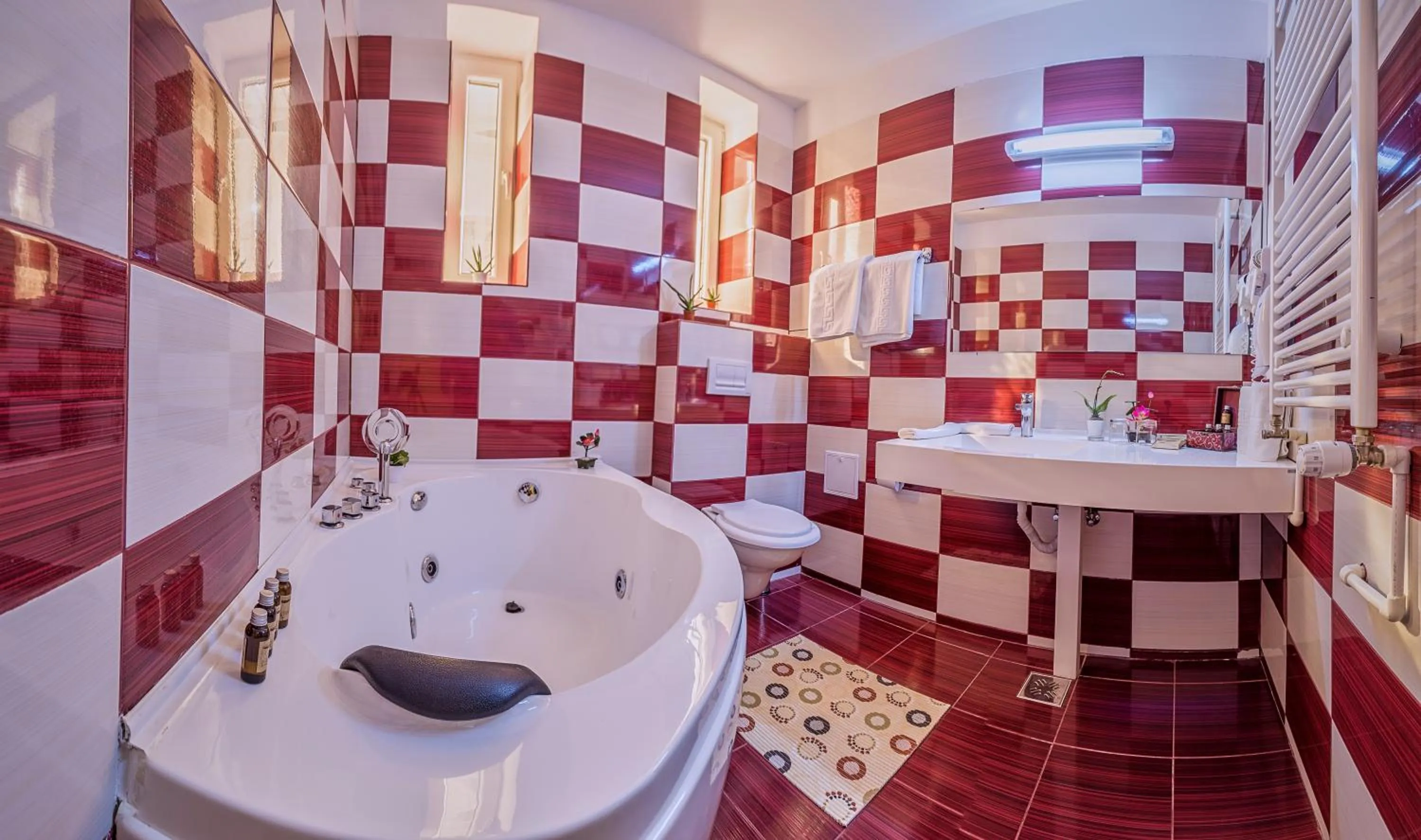 Bathroom in Hotel Rina Cerbul