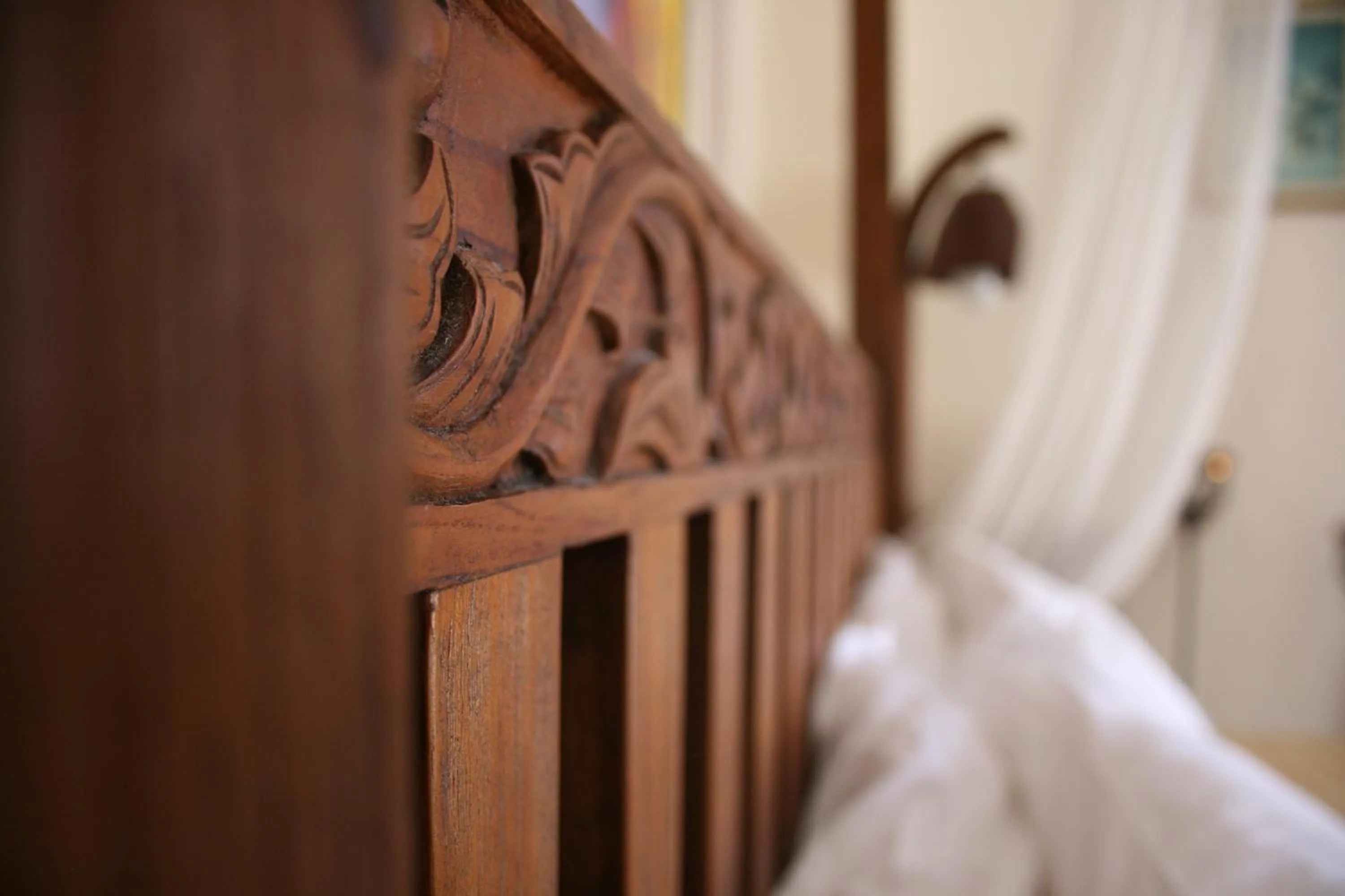 Bed in Kastro Apartments