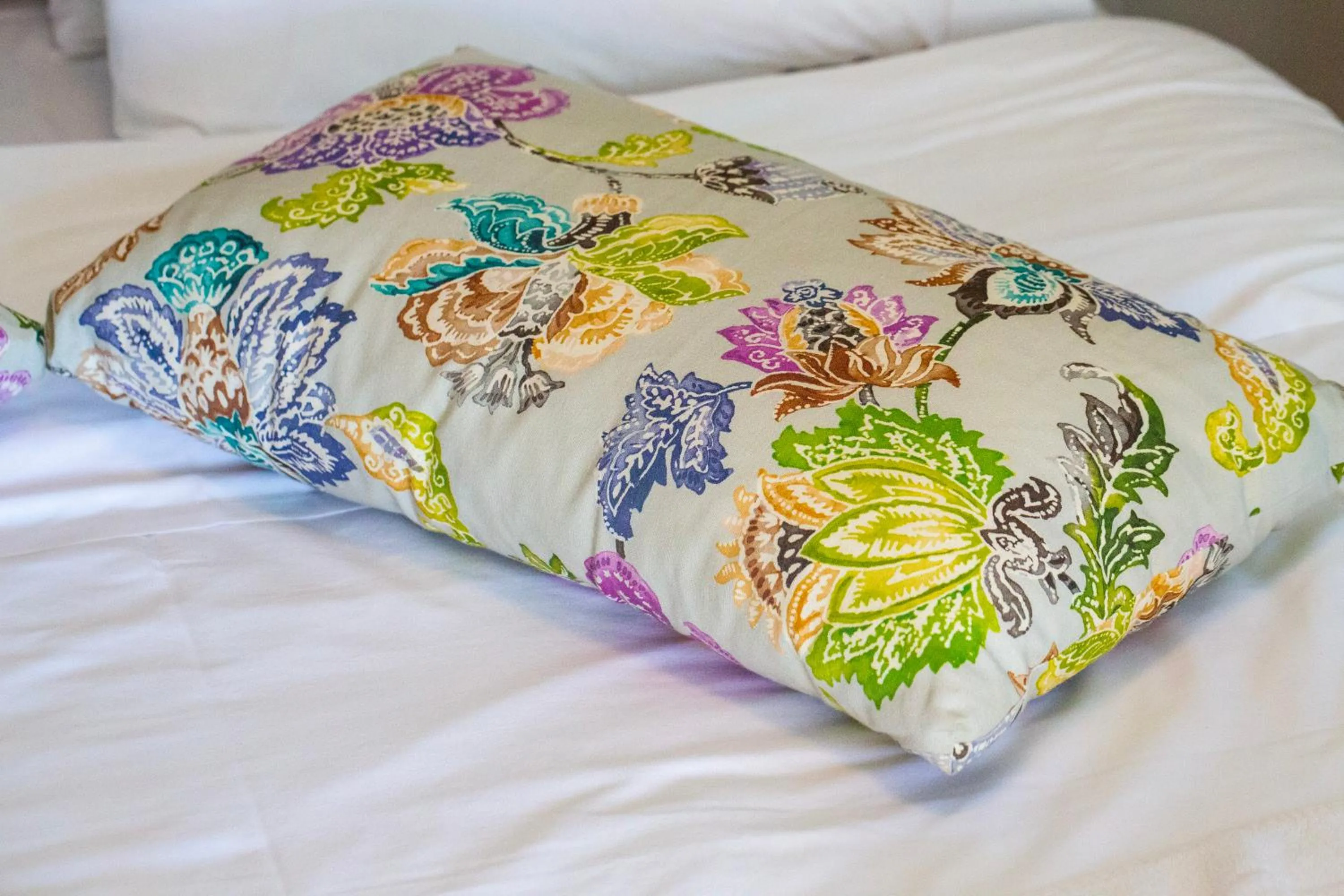 Bed in Kastro Apartments